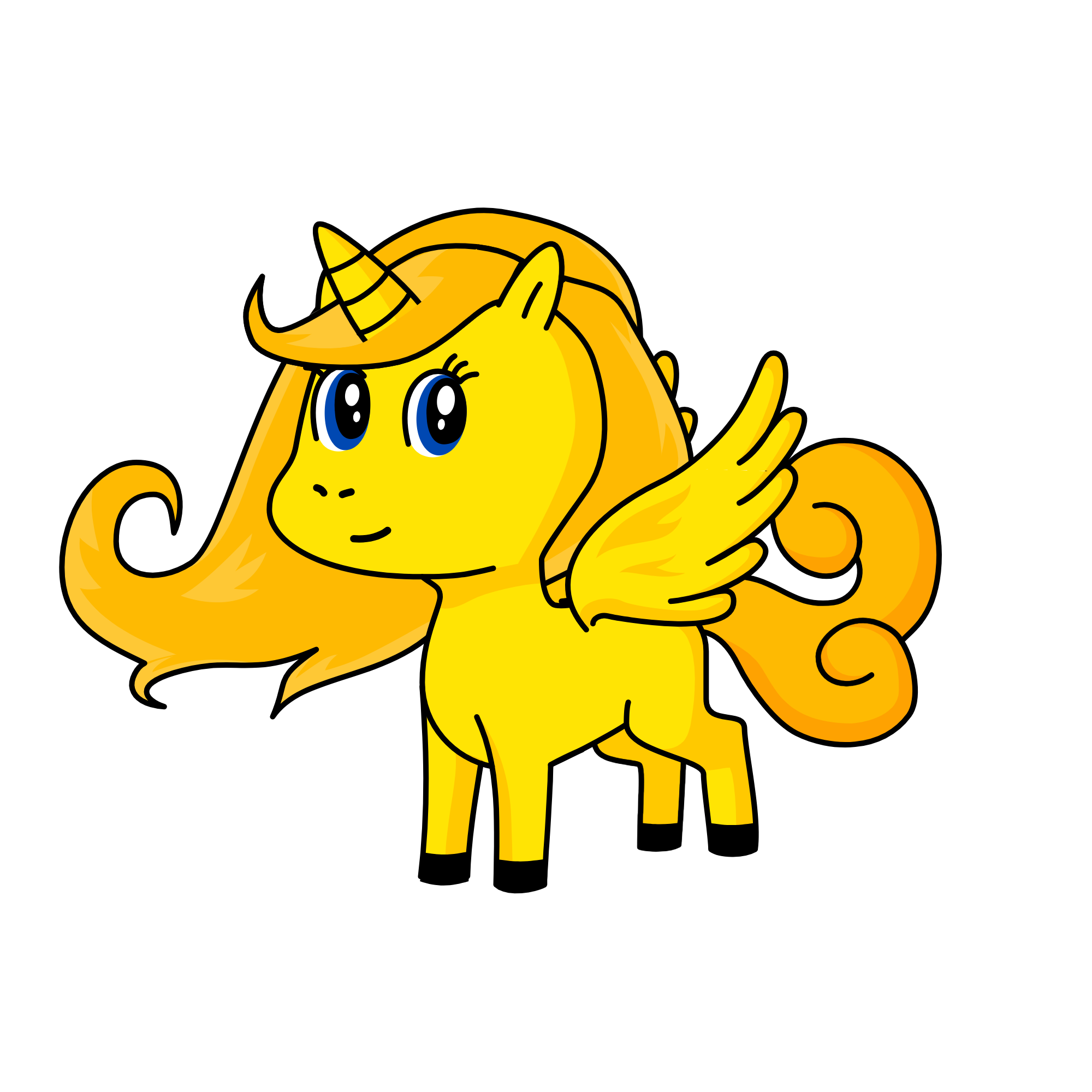 Fluttershy, the unicorn