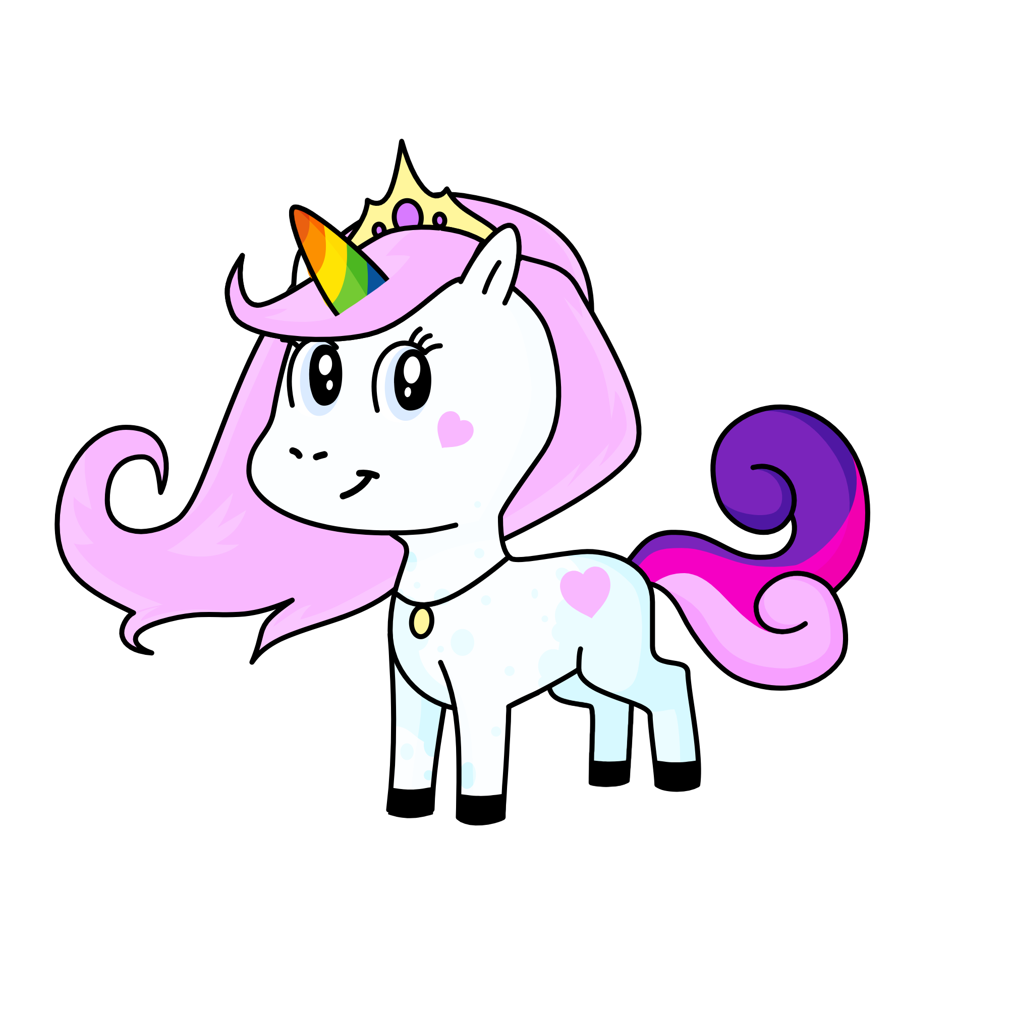 Queenie, the unicorn