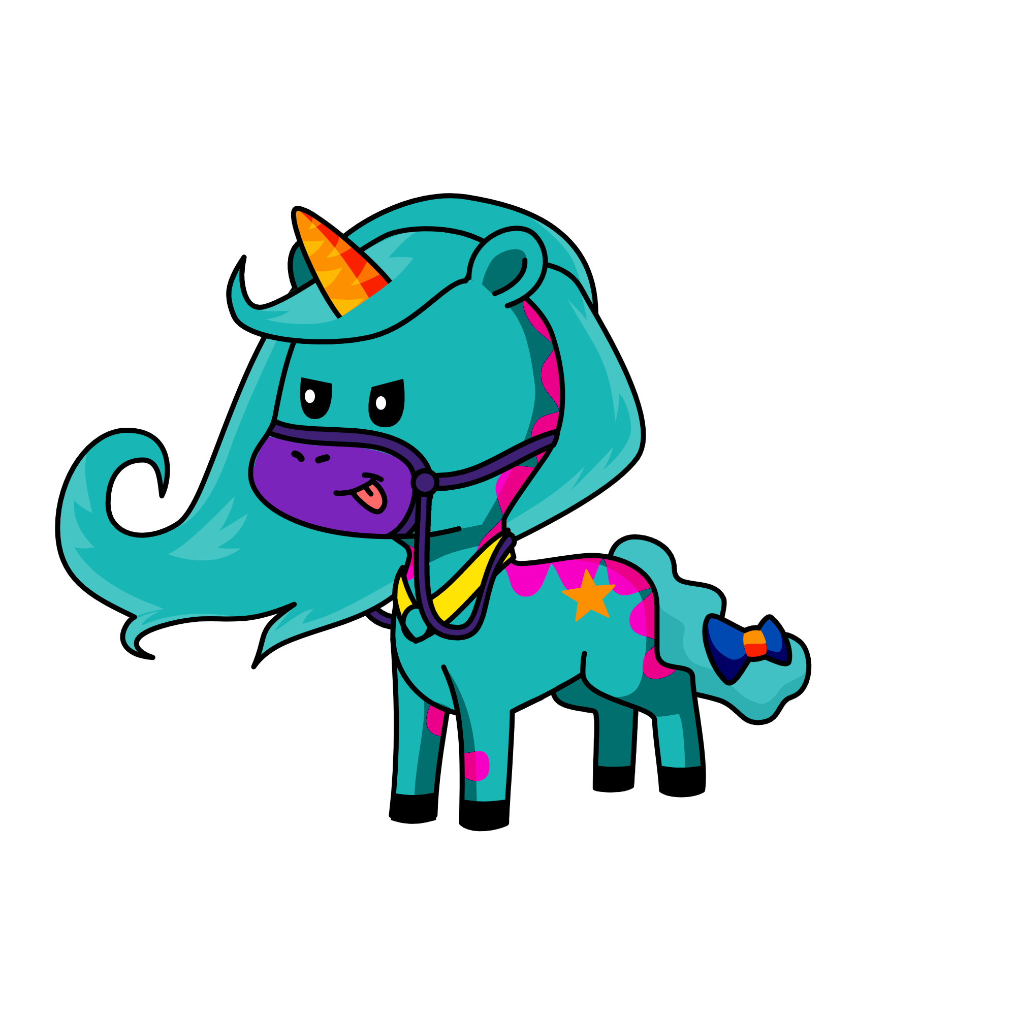 Lena, the unicorn
