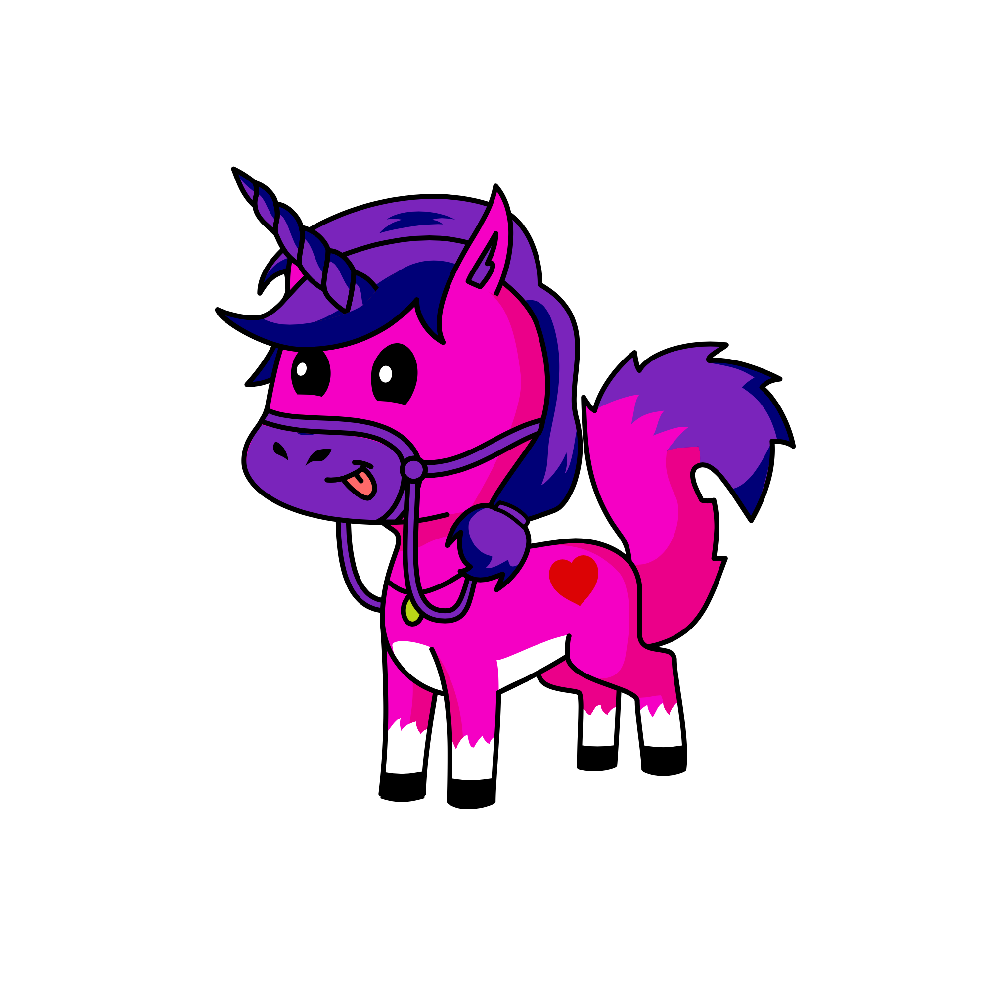 Silly, the unicorn