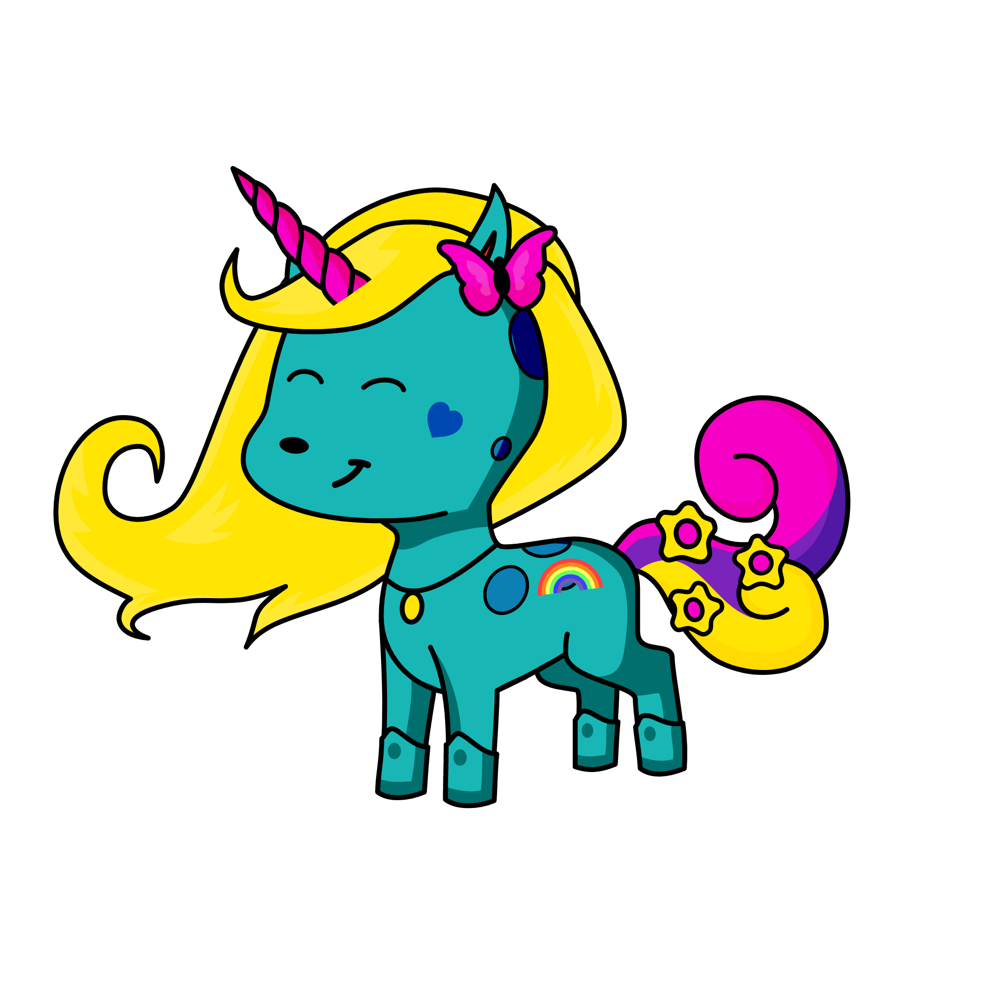 Lj, the unicorn
