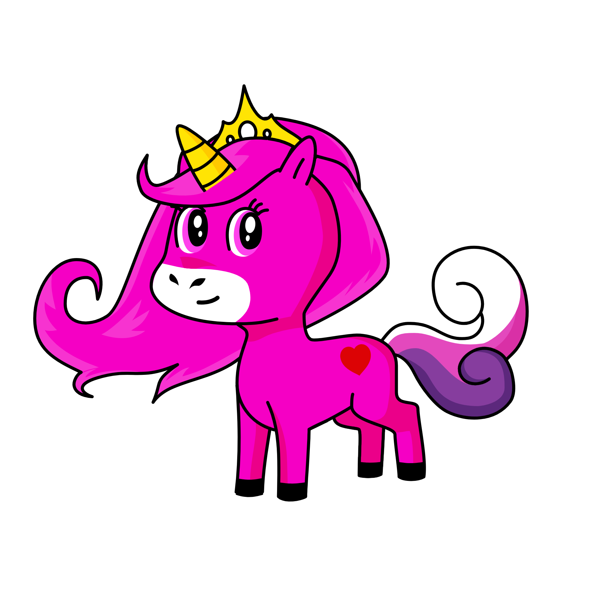 tiana, the unicorn