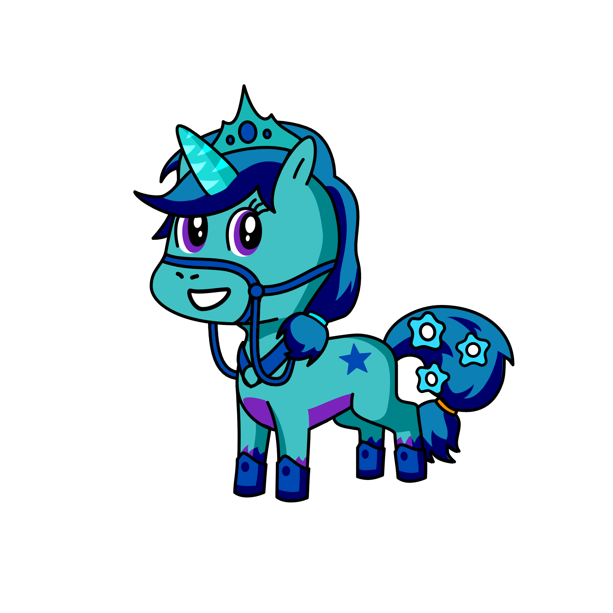 amber, the unicorn