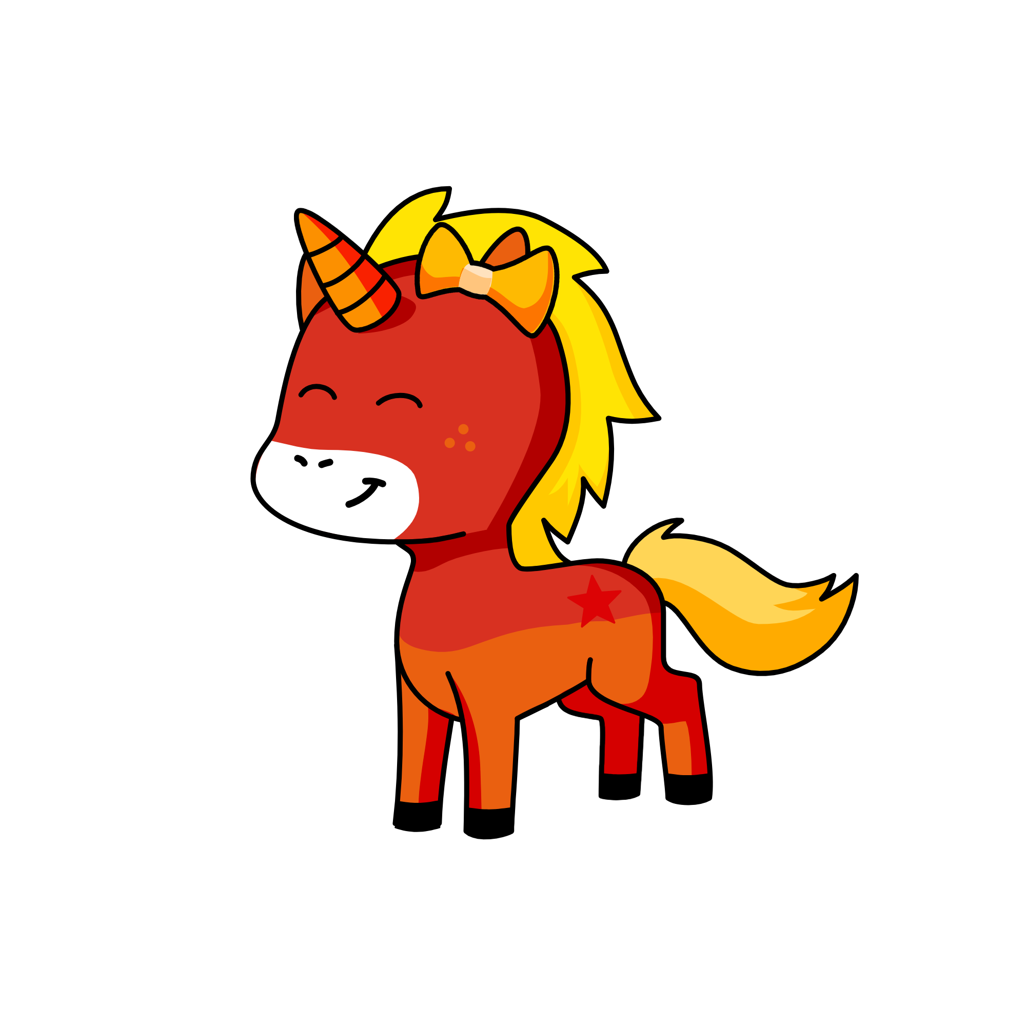 fire, the unicorn