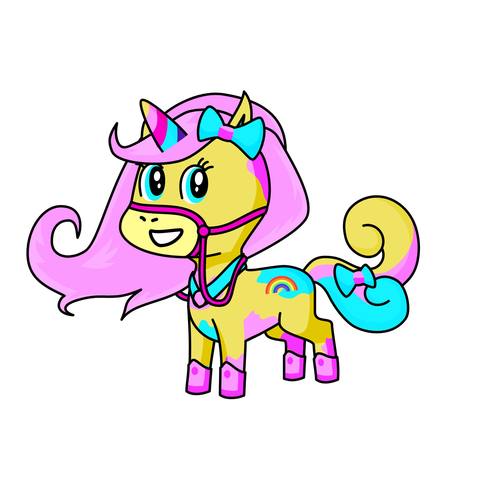 candy, the unicorn