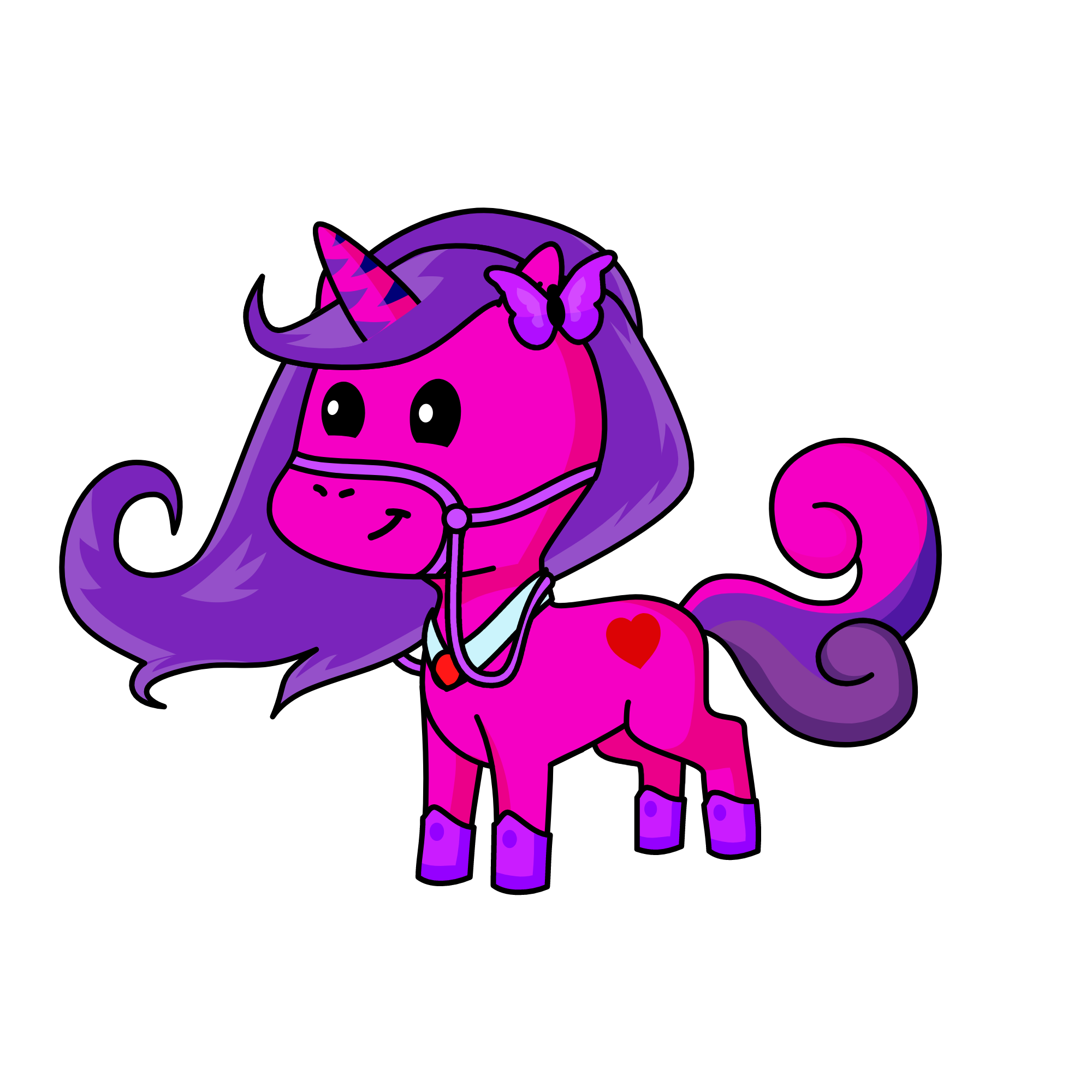 candy, the unicorn