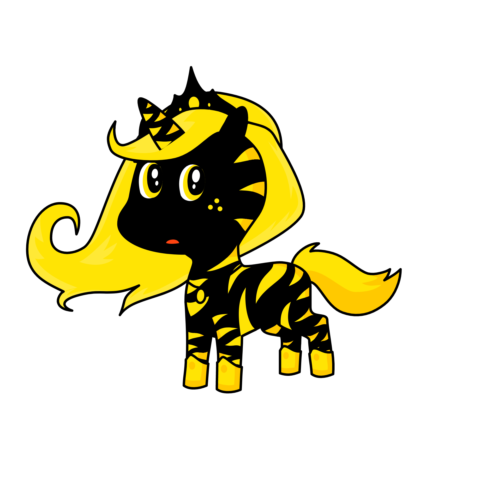 night girl, the unicorn
