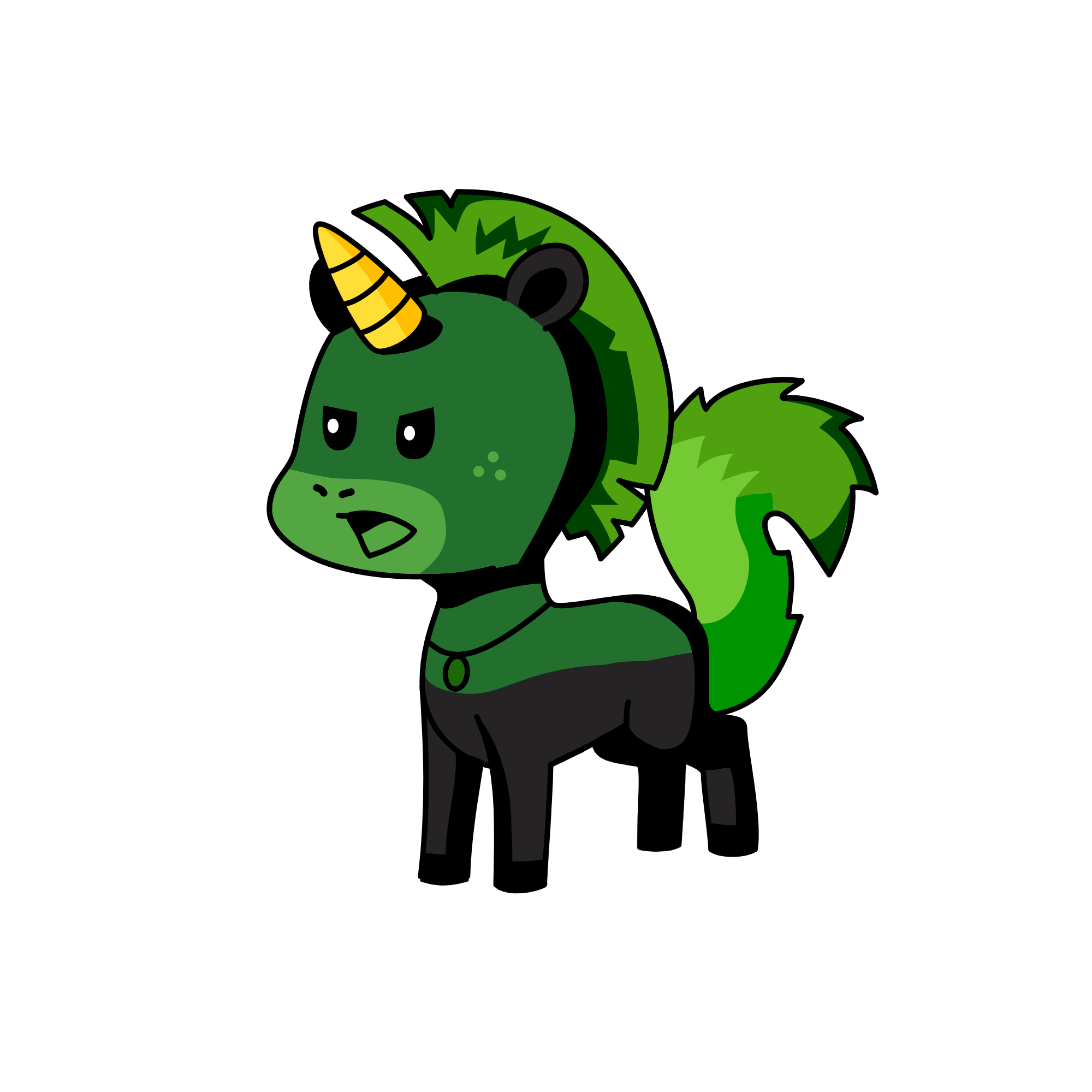 Green Arrow , the unicorn