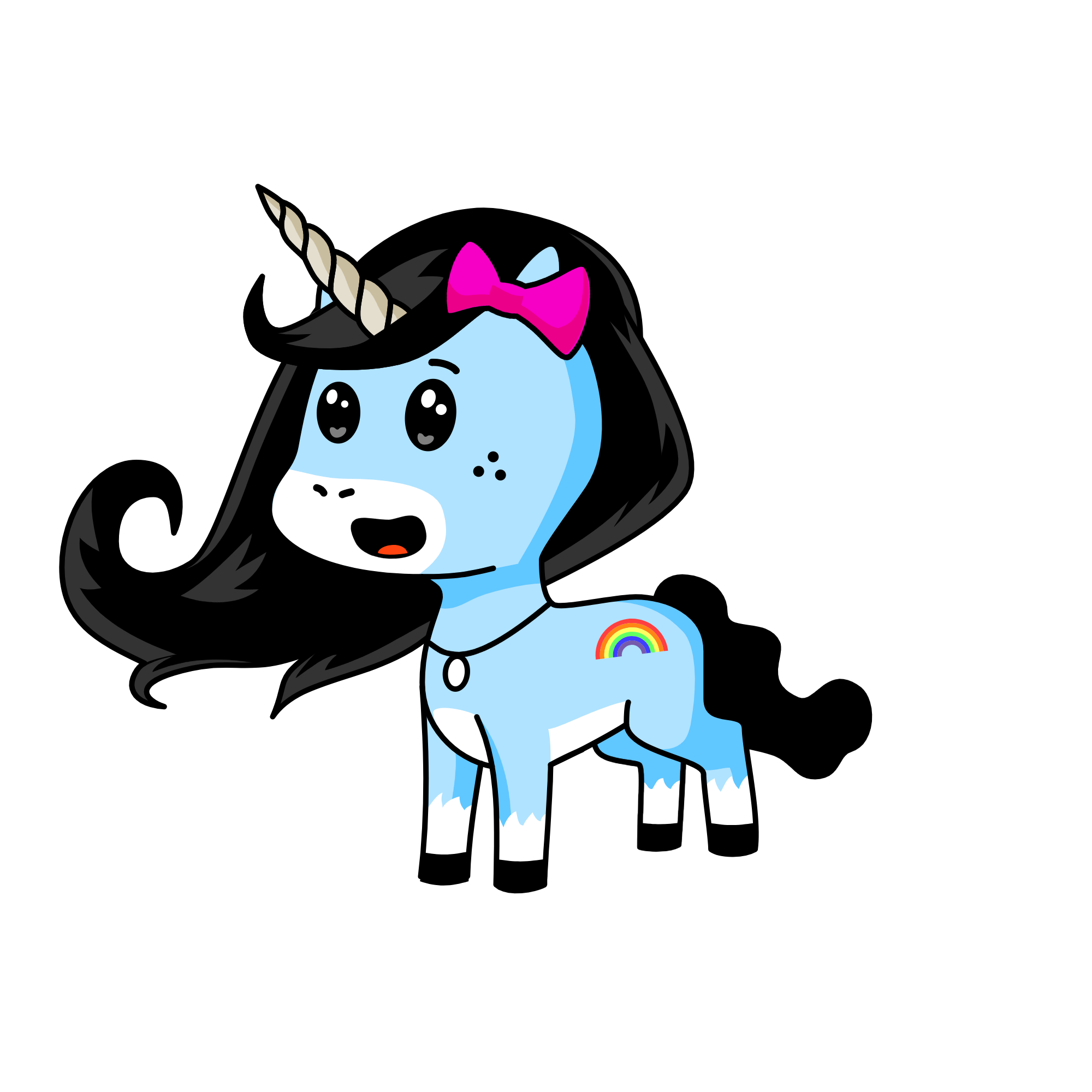 Zoieeeeee, the unicorn