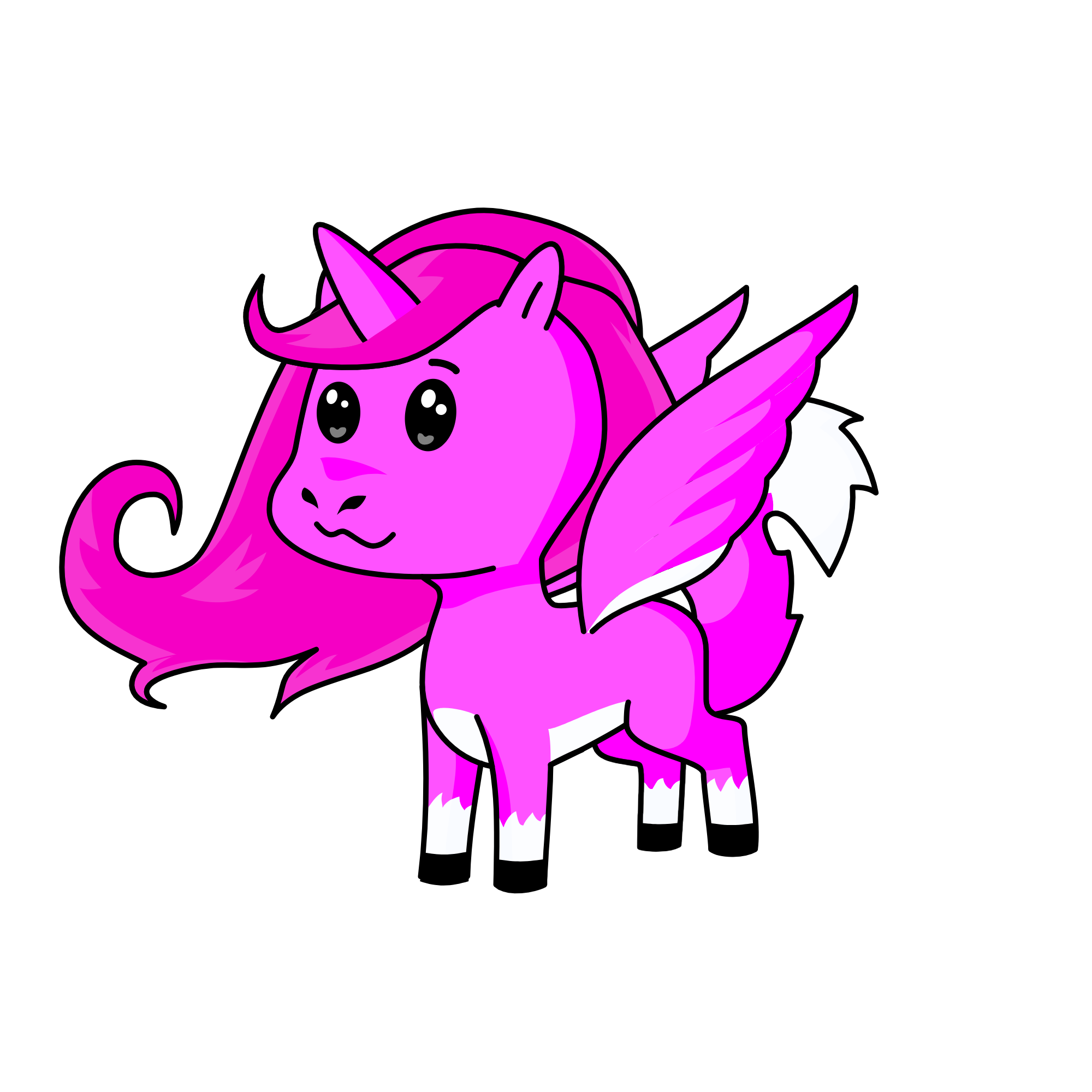 wings , the unicorn