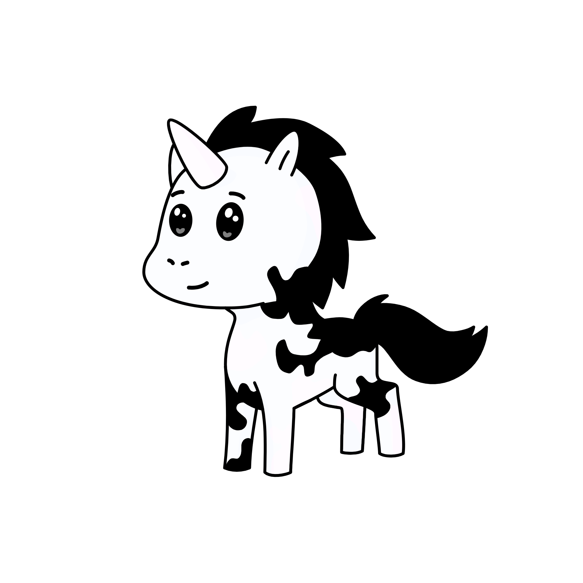 cow, the unicorn