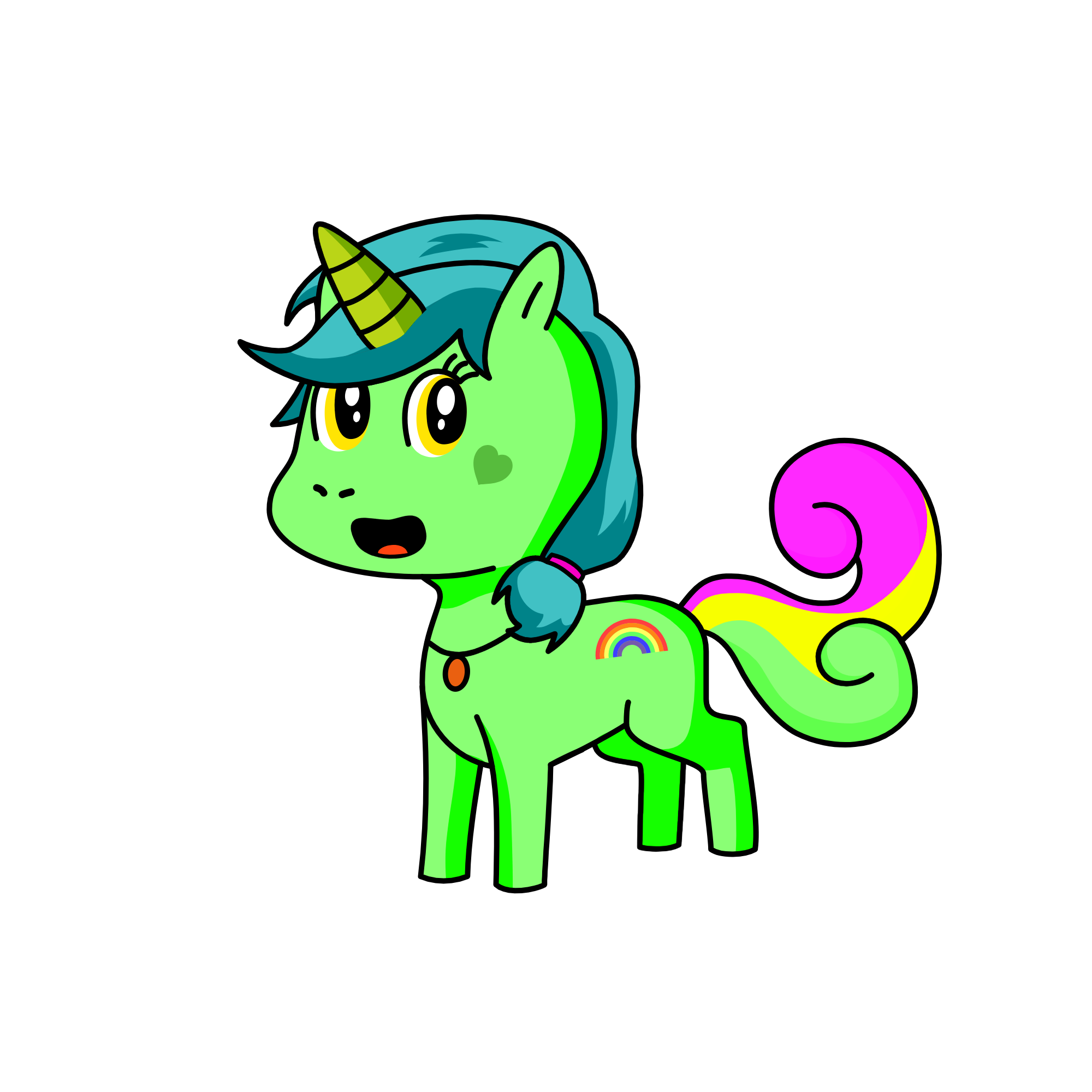 Cali, the unicorn