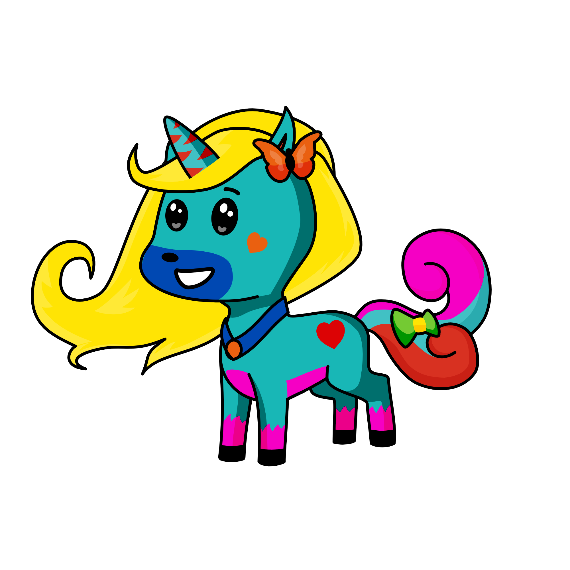 Snowy, the unicorn