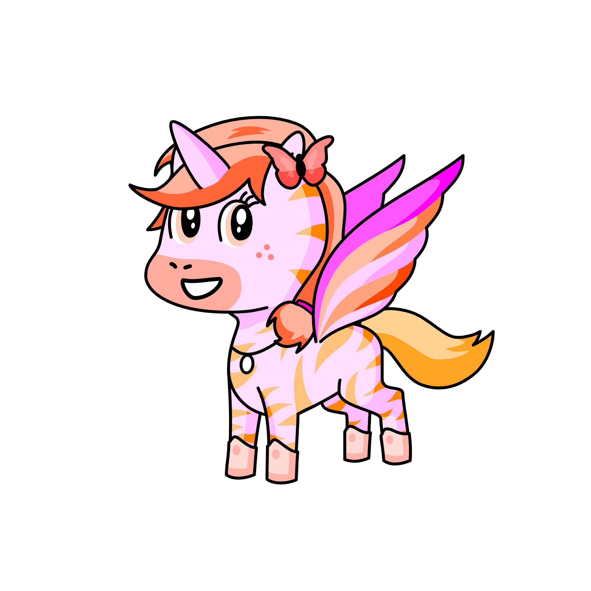 Kirsty, the unicorn