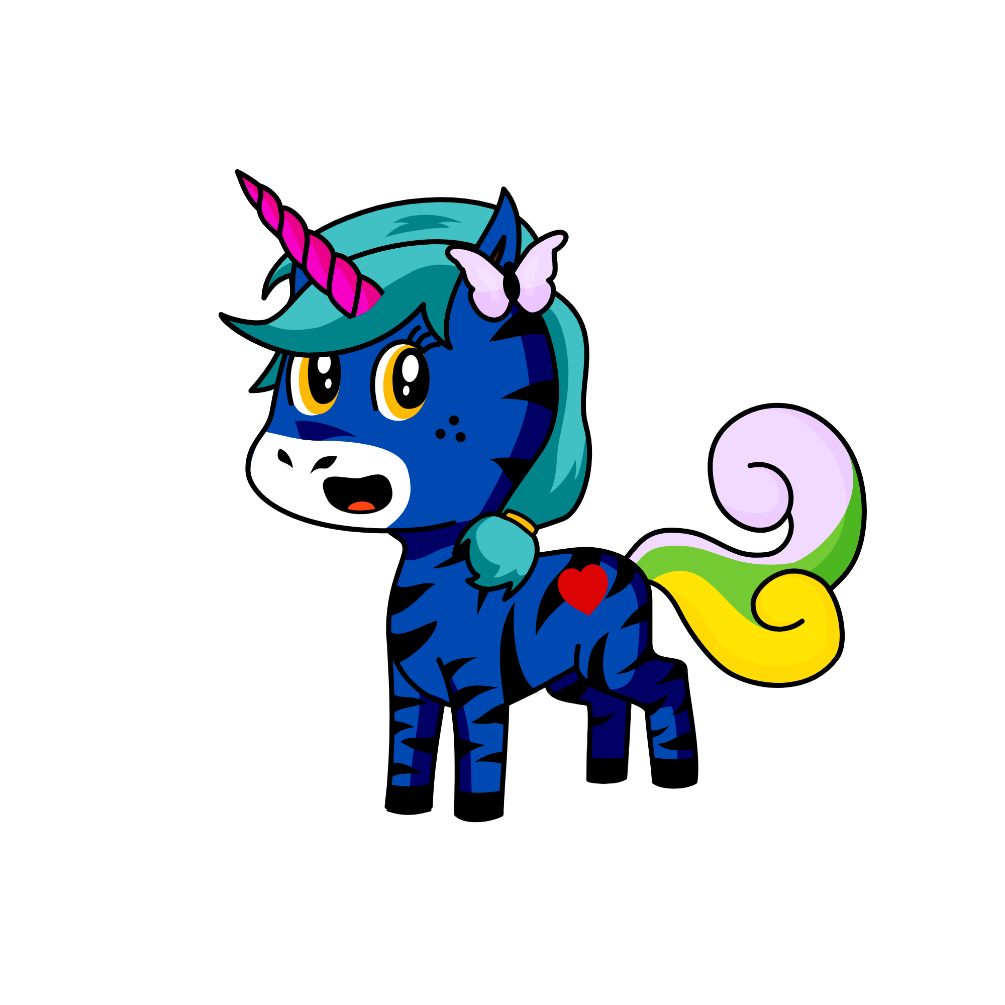 9hunjo, the unicorn