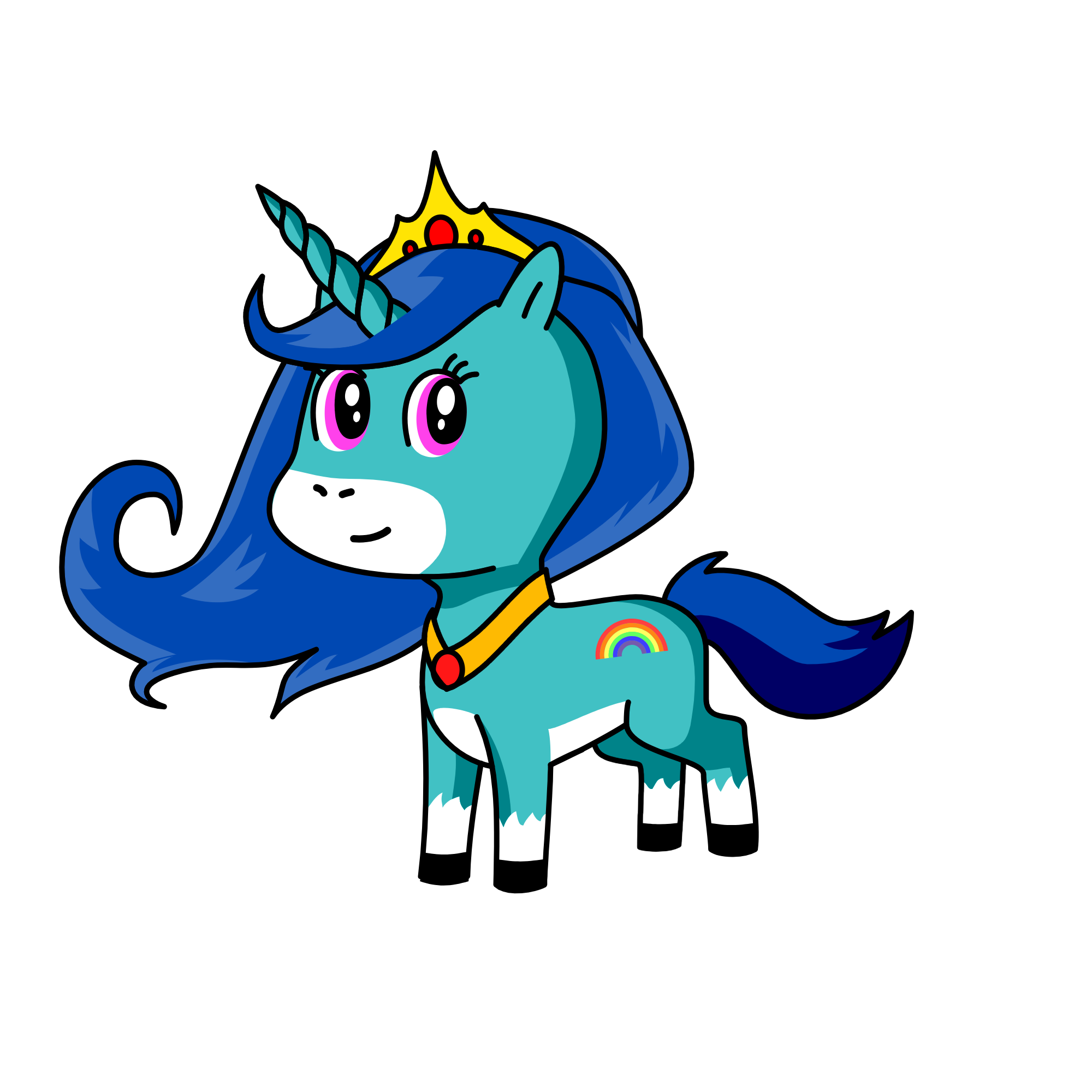 Luna, the unicorn