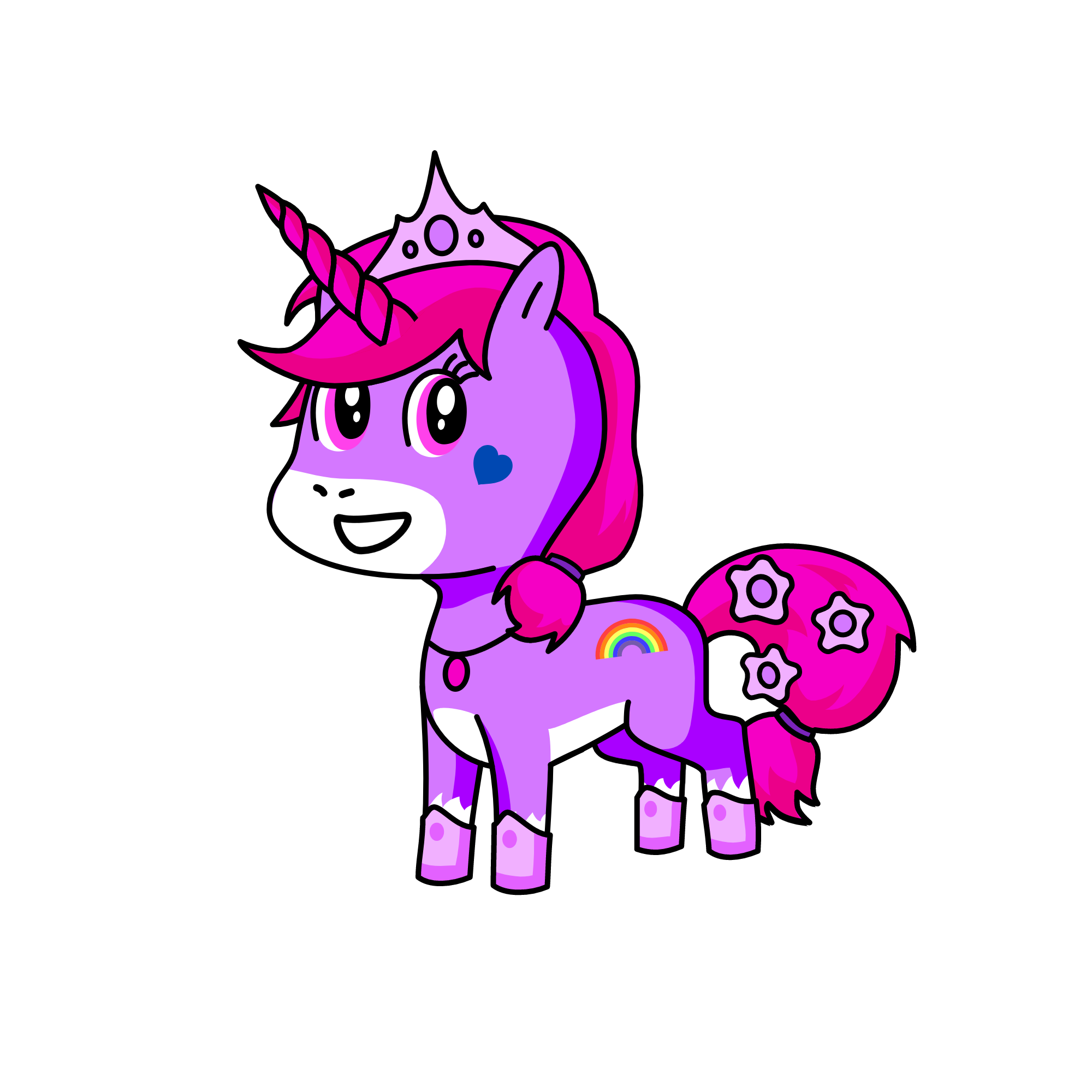 Rainbow Magic, the unicorn