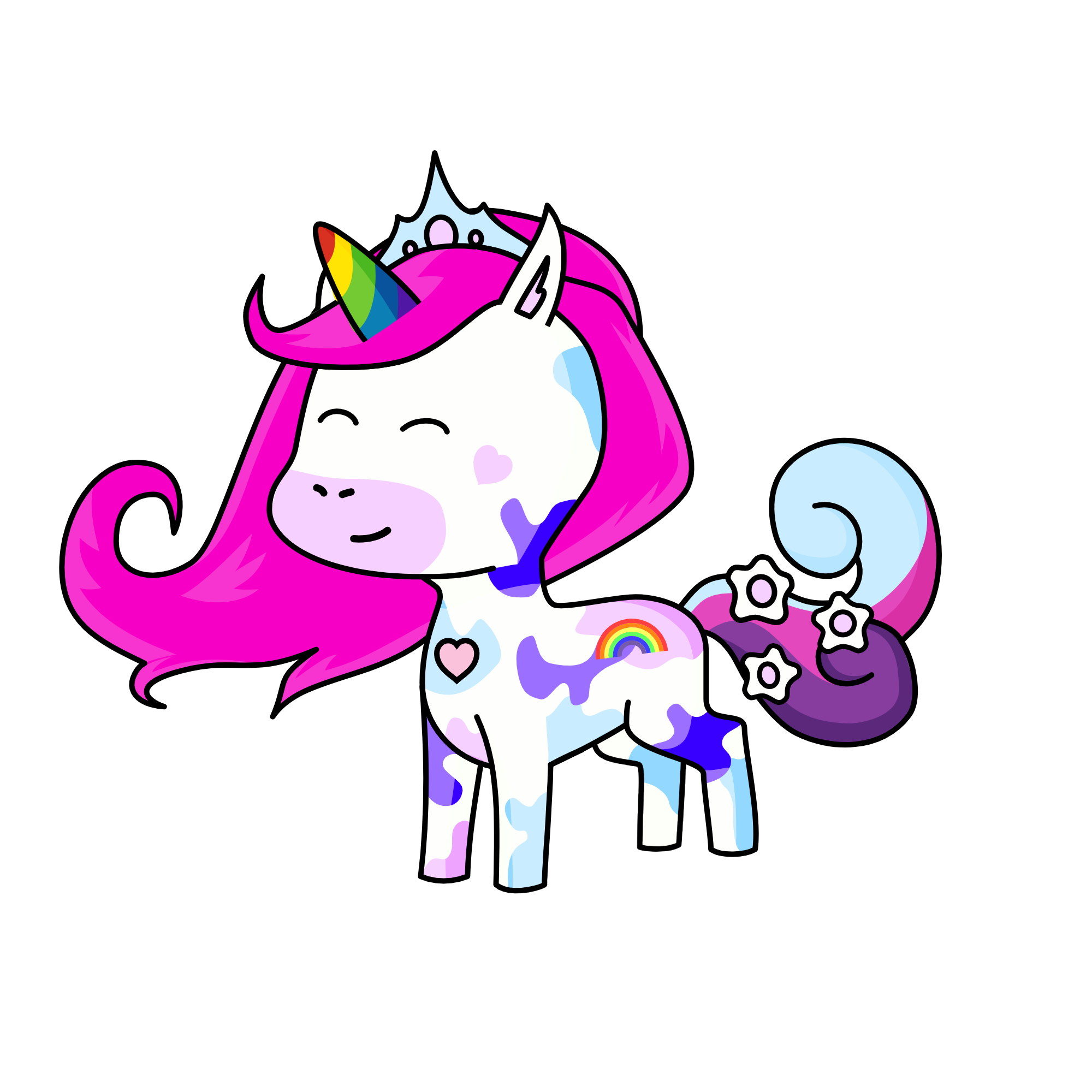 Unicorn Rainbows, the unicorn