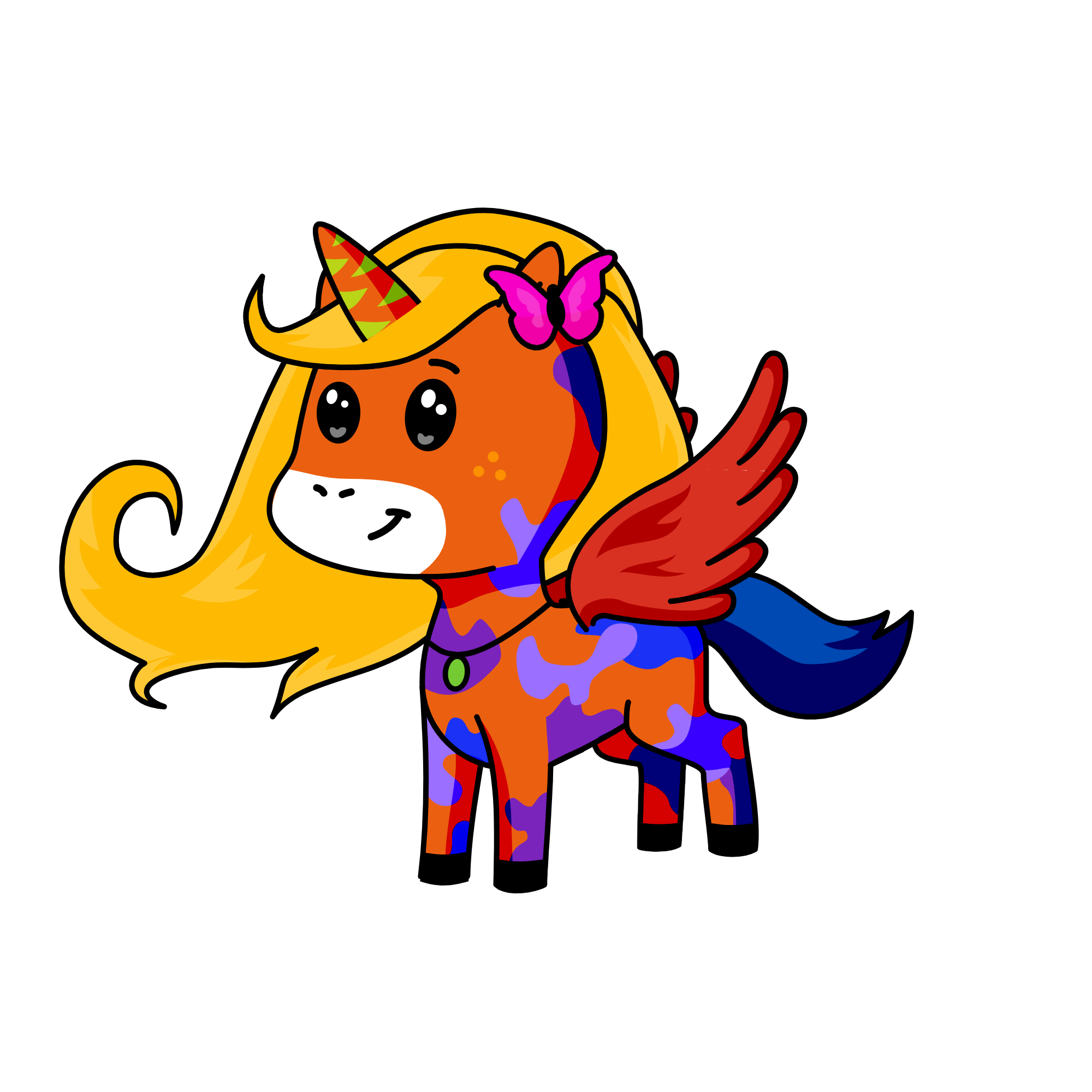 Alice, the unicorn