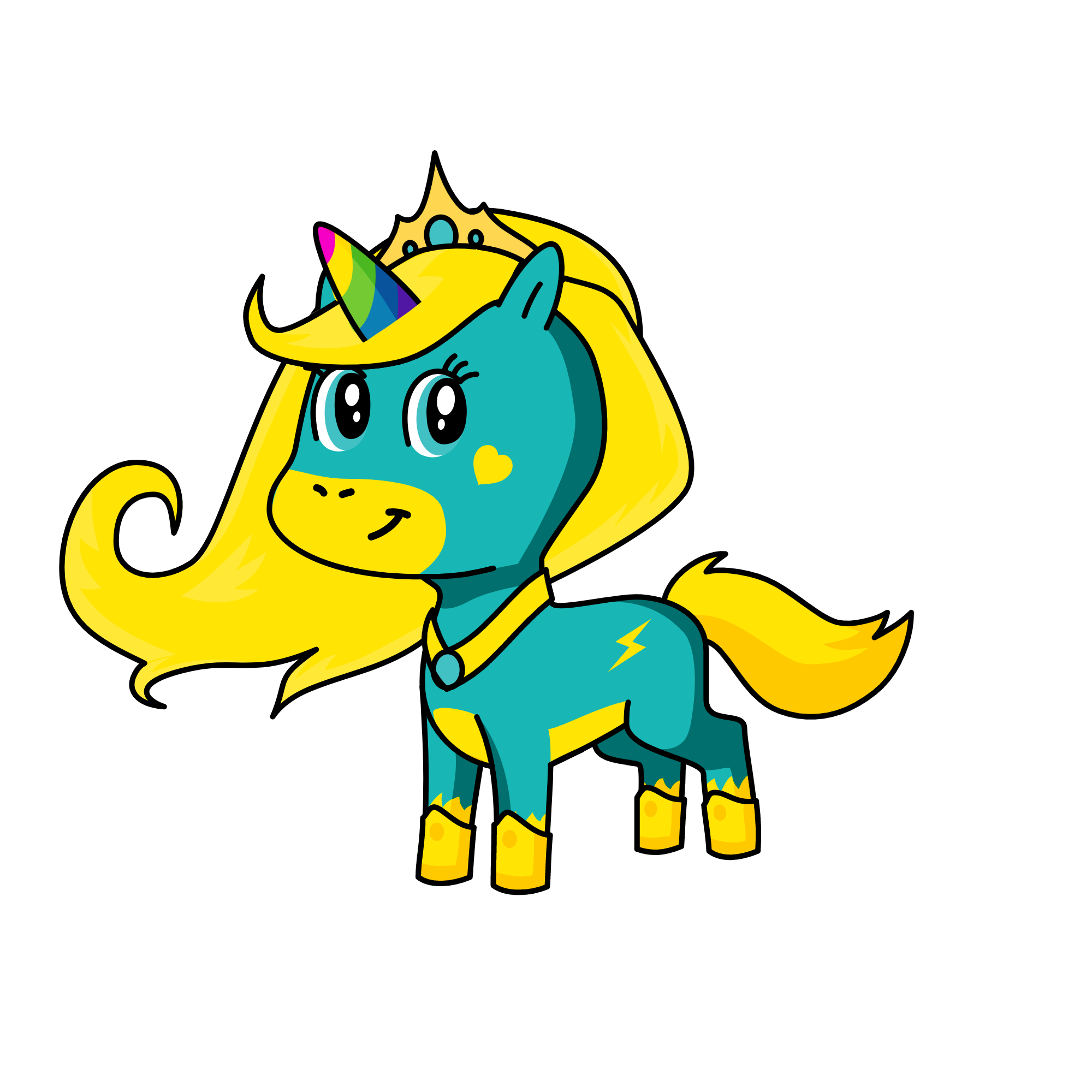 Clolex, the unicorn