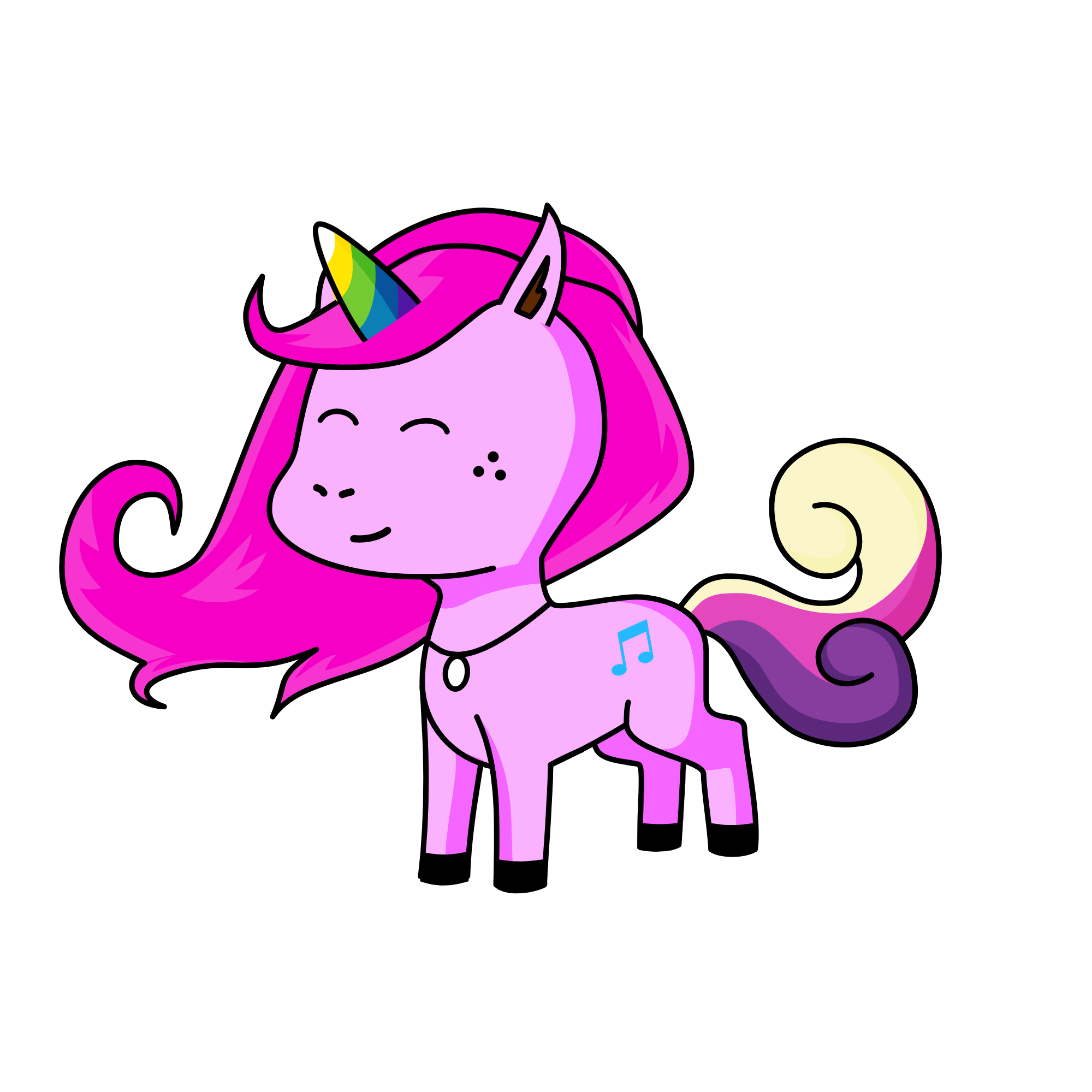 Magic, the unicorn