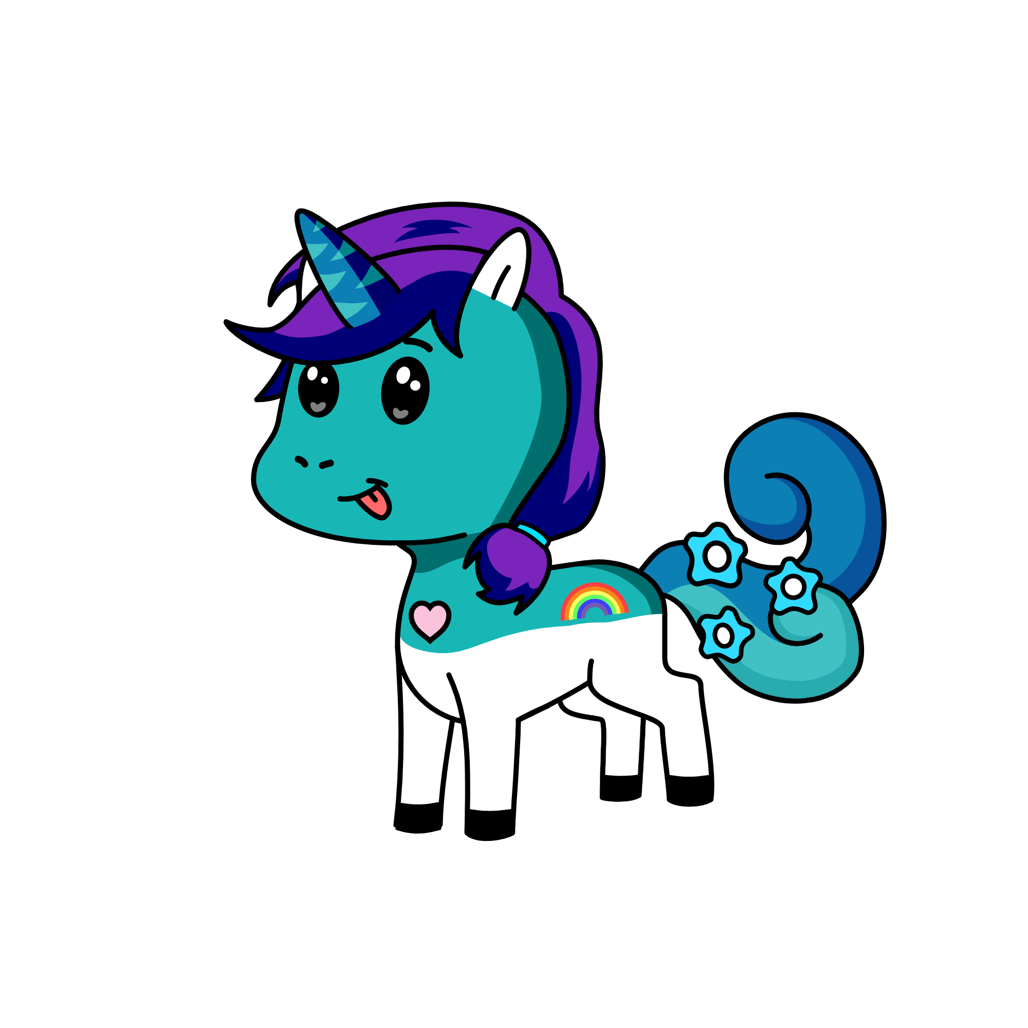 Sparkels, the unicorn