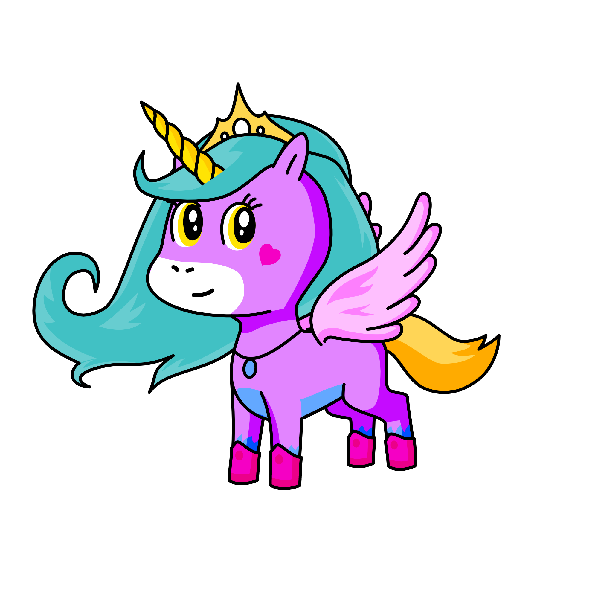 Saamantha, the unicorn
