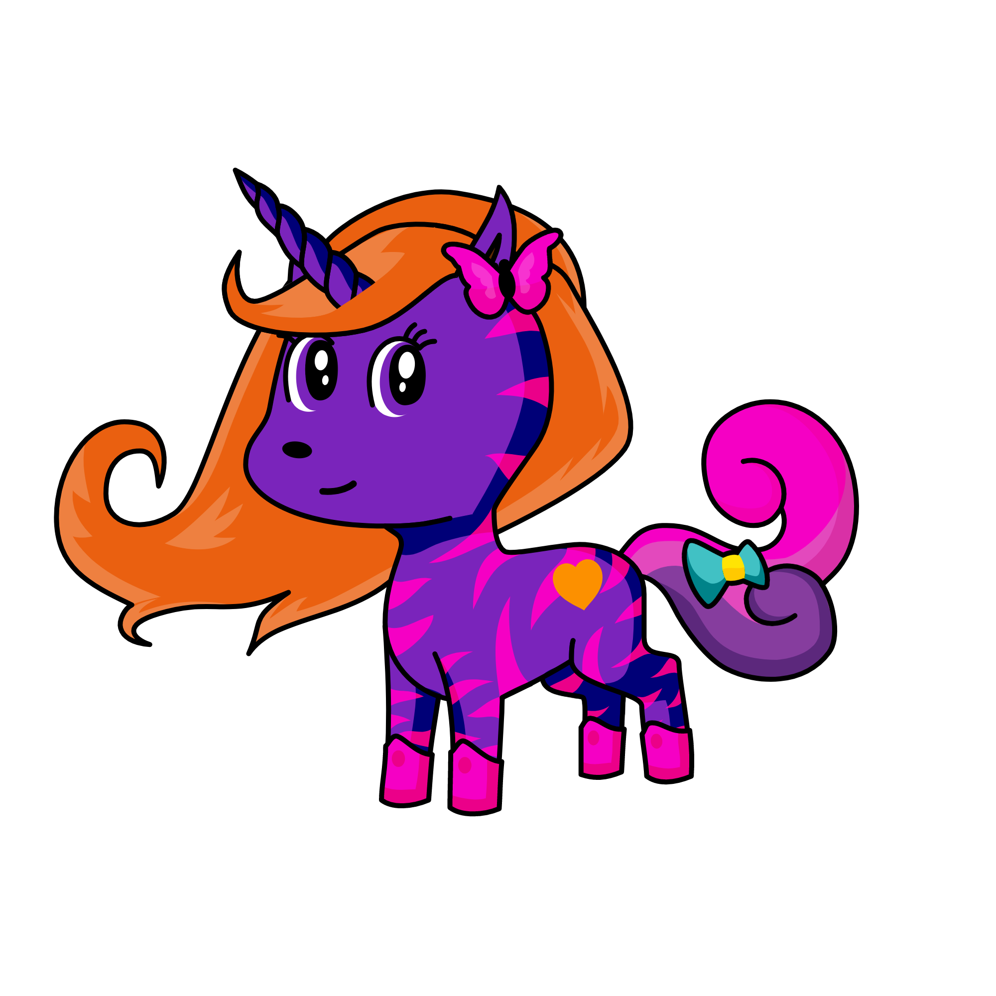 Cutie pie, the unicorn
