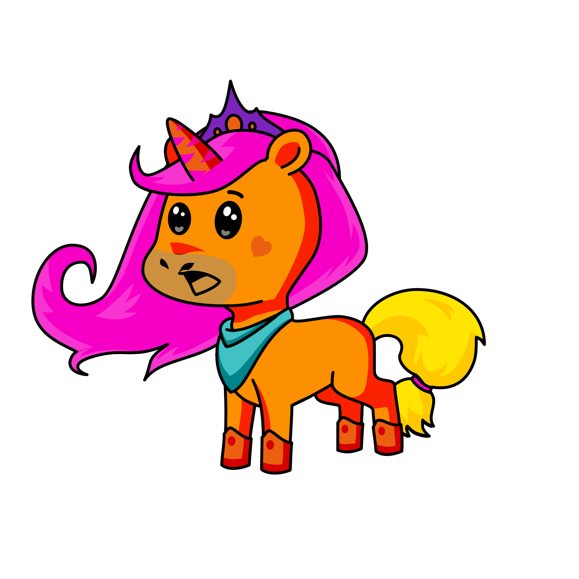prinsses, the unicorn