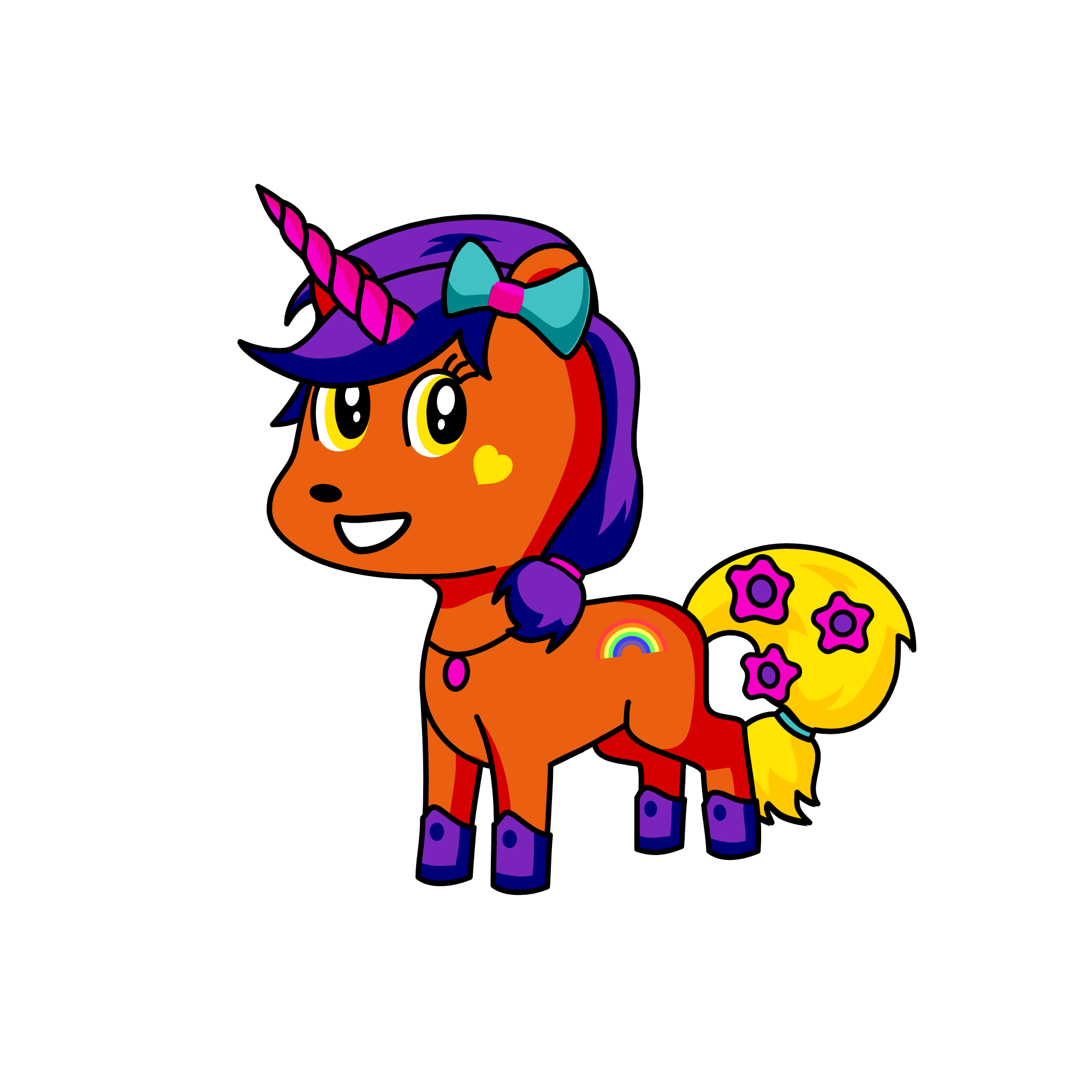 Stella, the unicorn