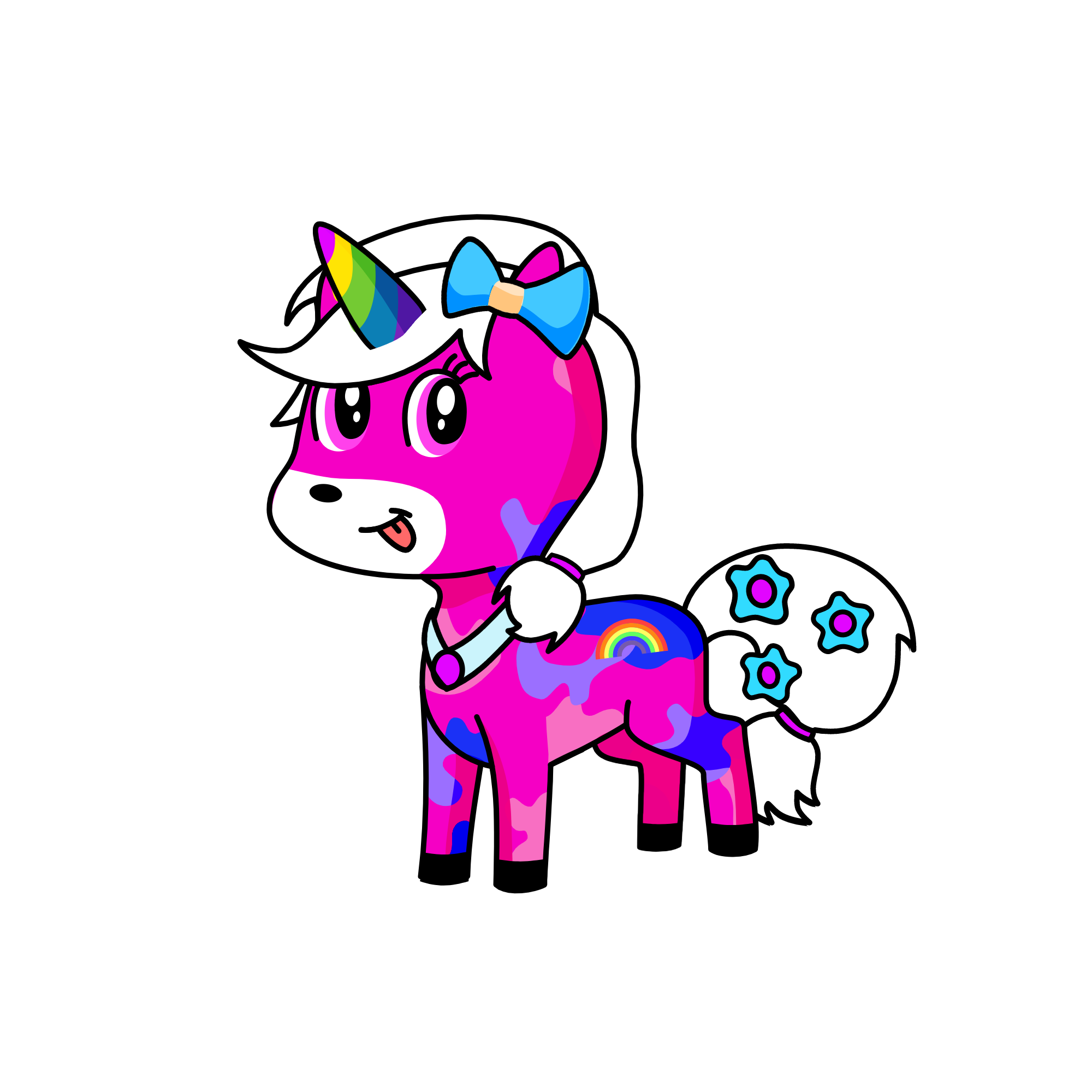 WONDER THE UNICORN, the unicorn