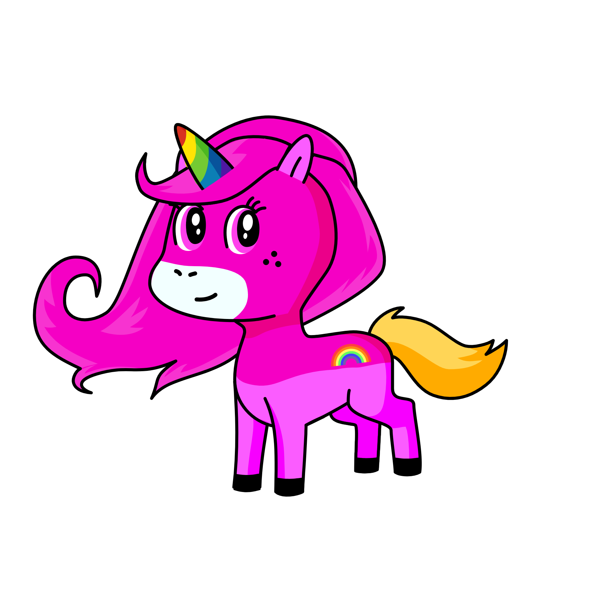 LILLY, the unicorn