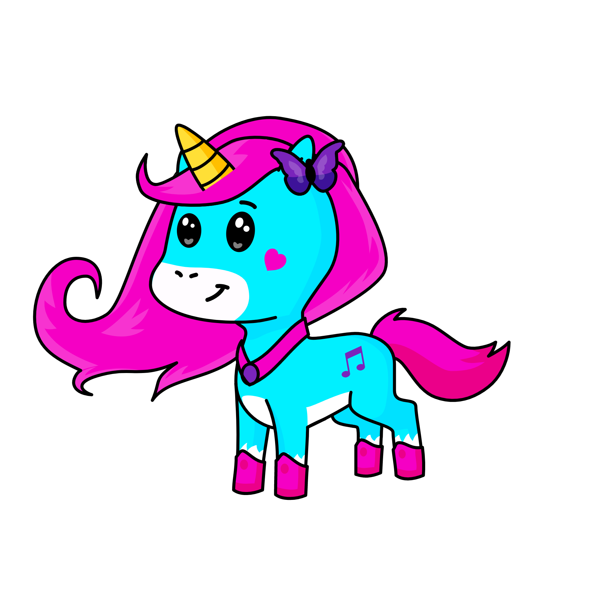 nşn gfuyytrsdtyd, the unicorn