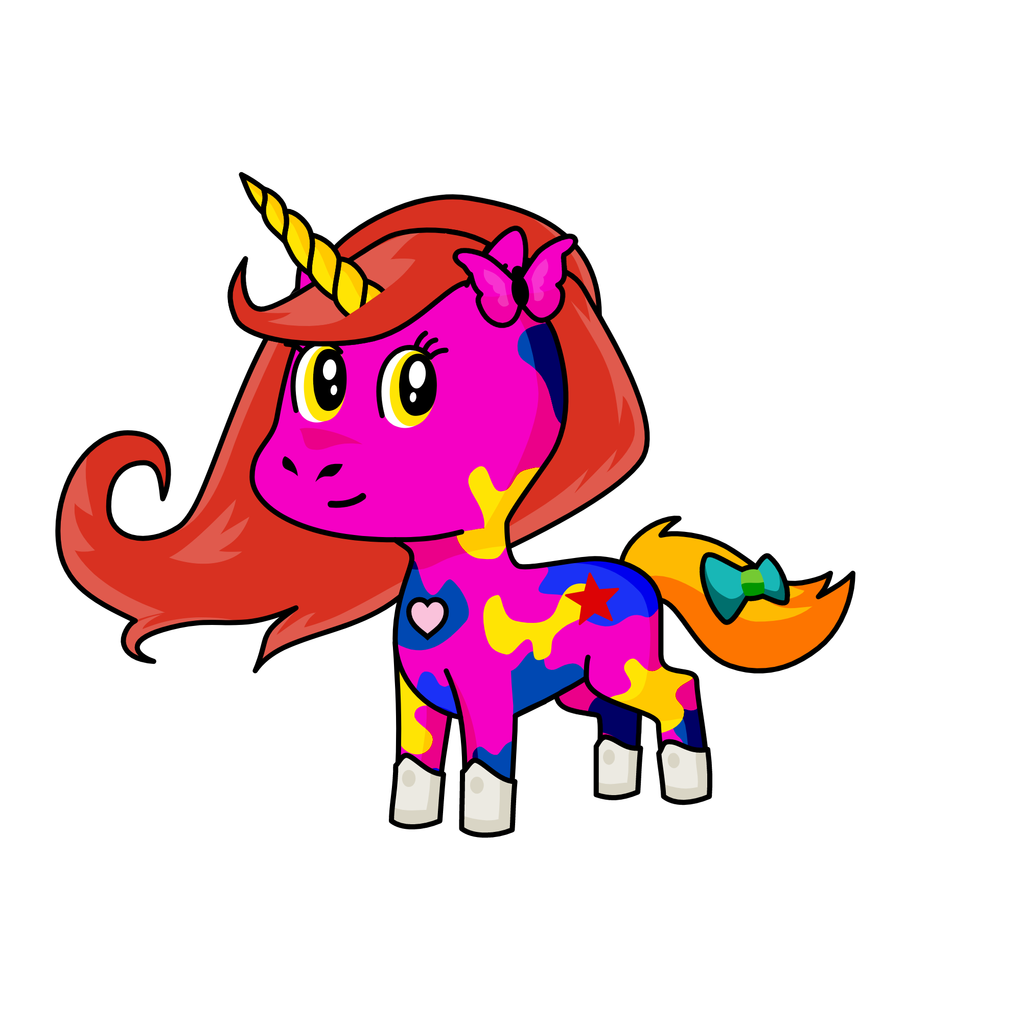 Love   🌺🌺🌺🌺, the unicorn