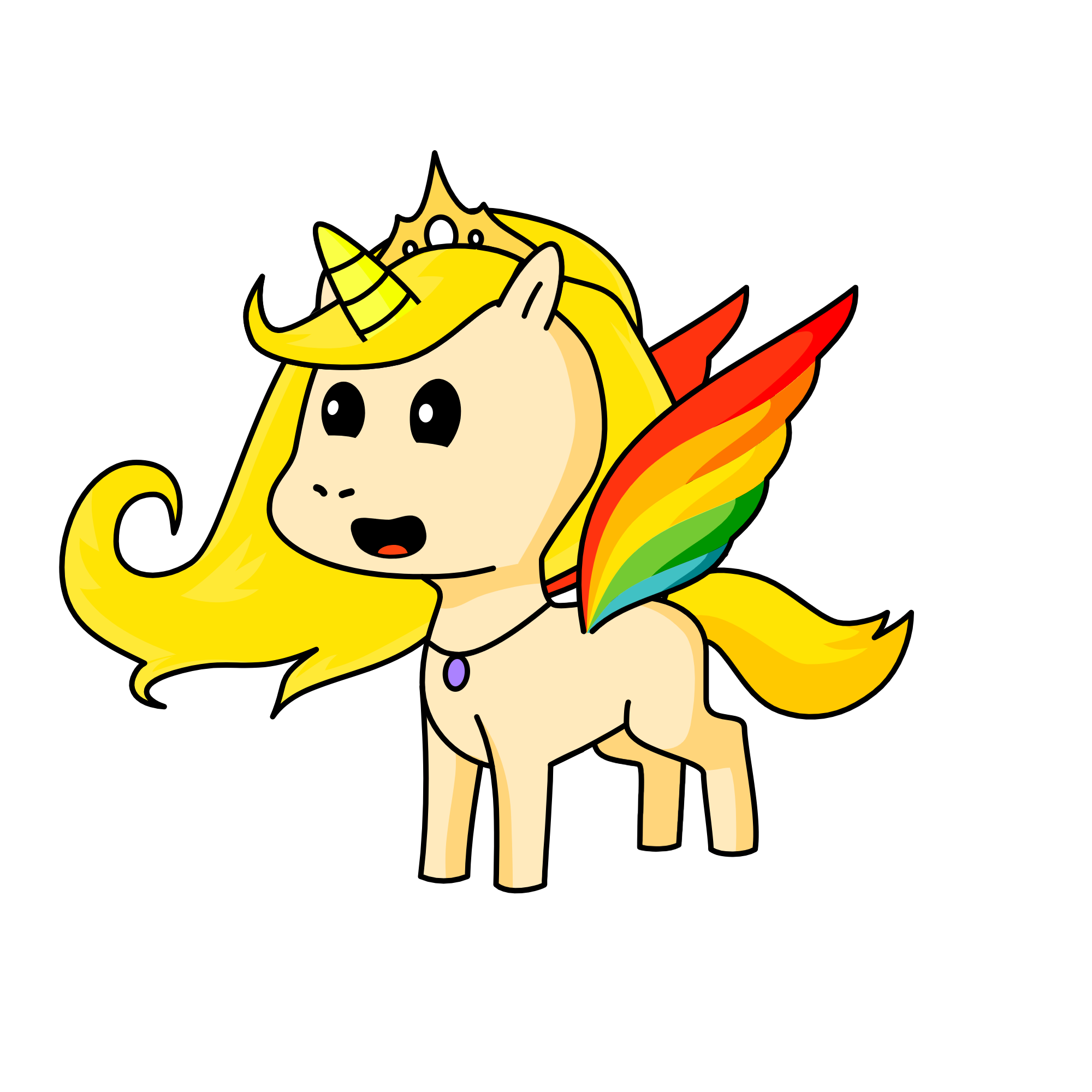 Sunshine(me as a Unicorn), the unicorn