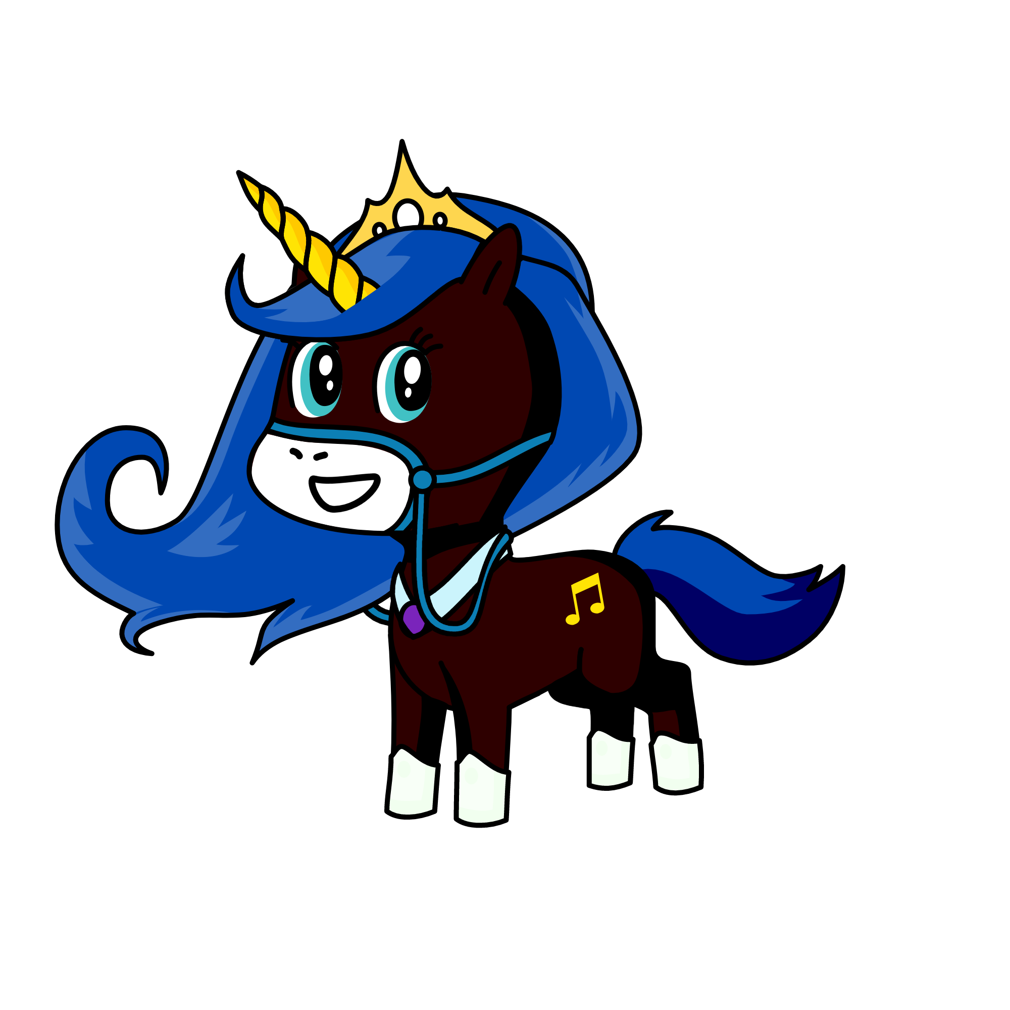 nightuni, the unicorn