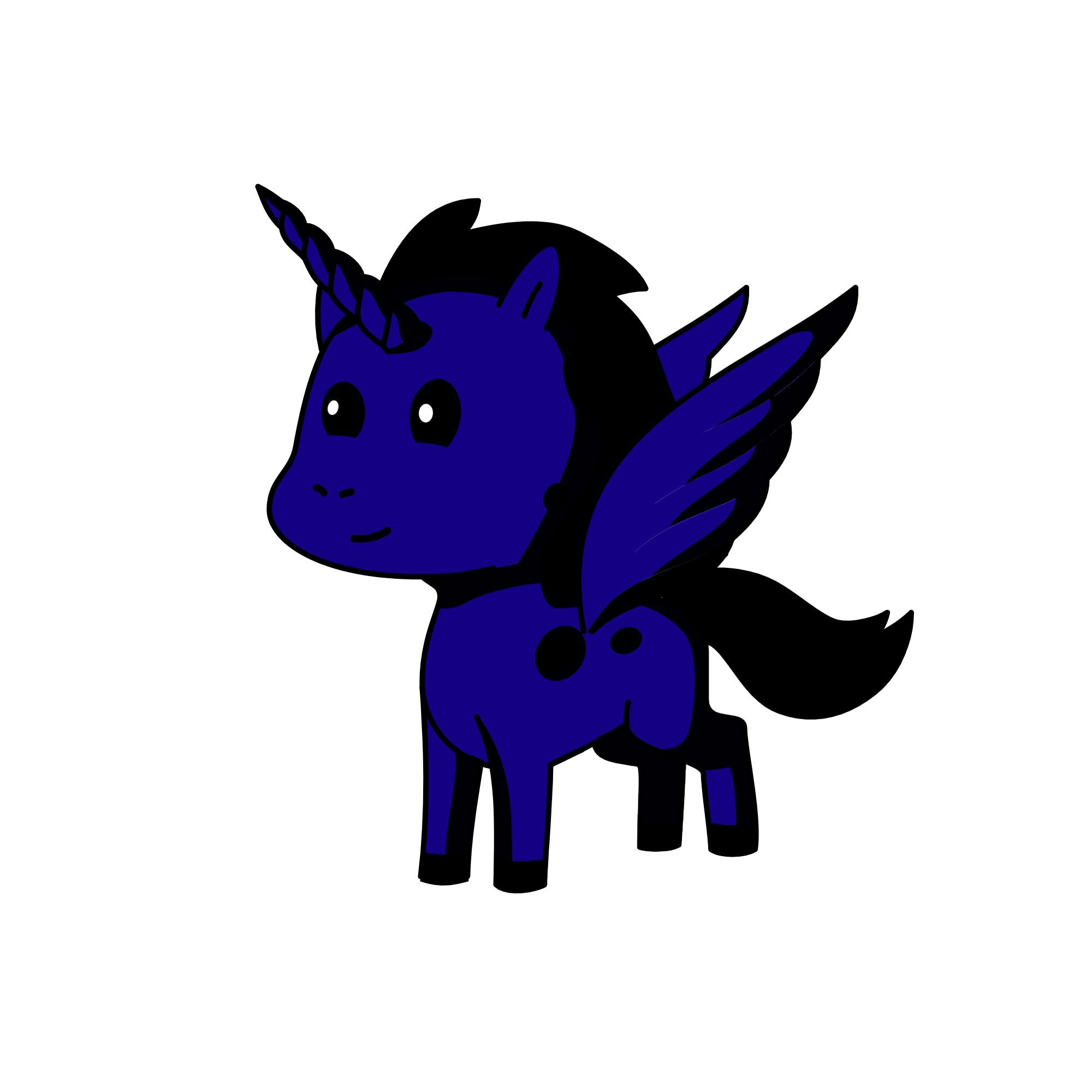 Shadow moon, the unicorn