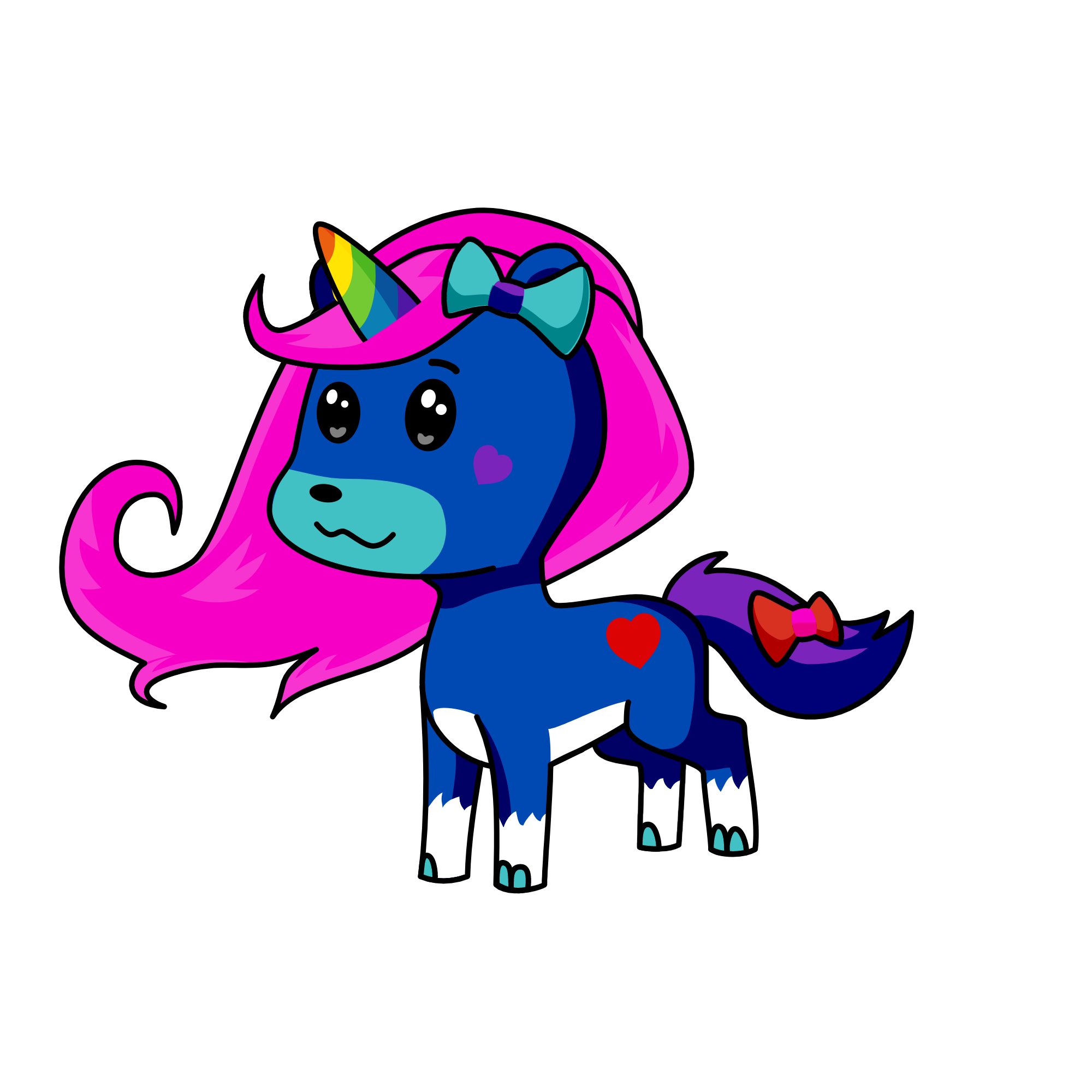 rainbow groovy, the unicorn