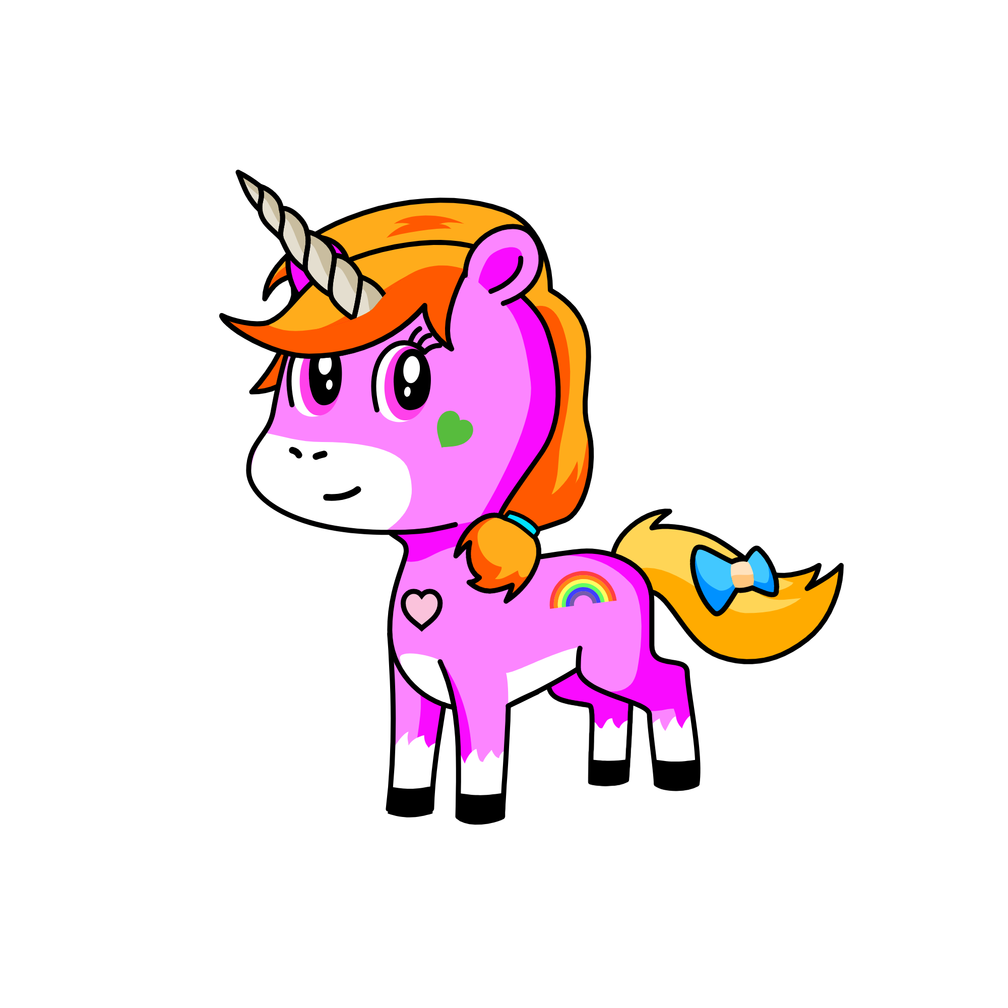 Leena, the unicorn