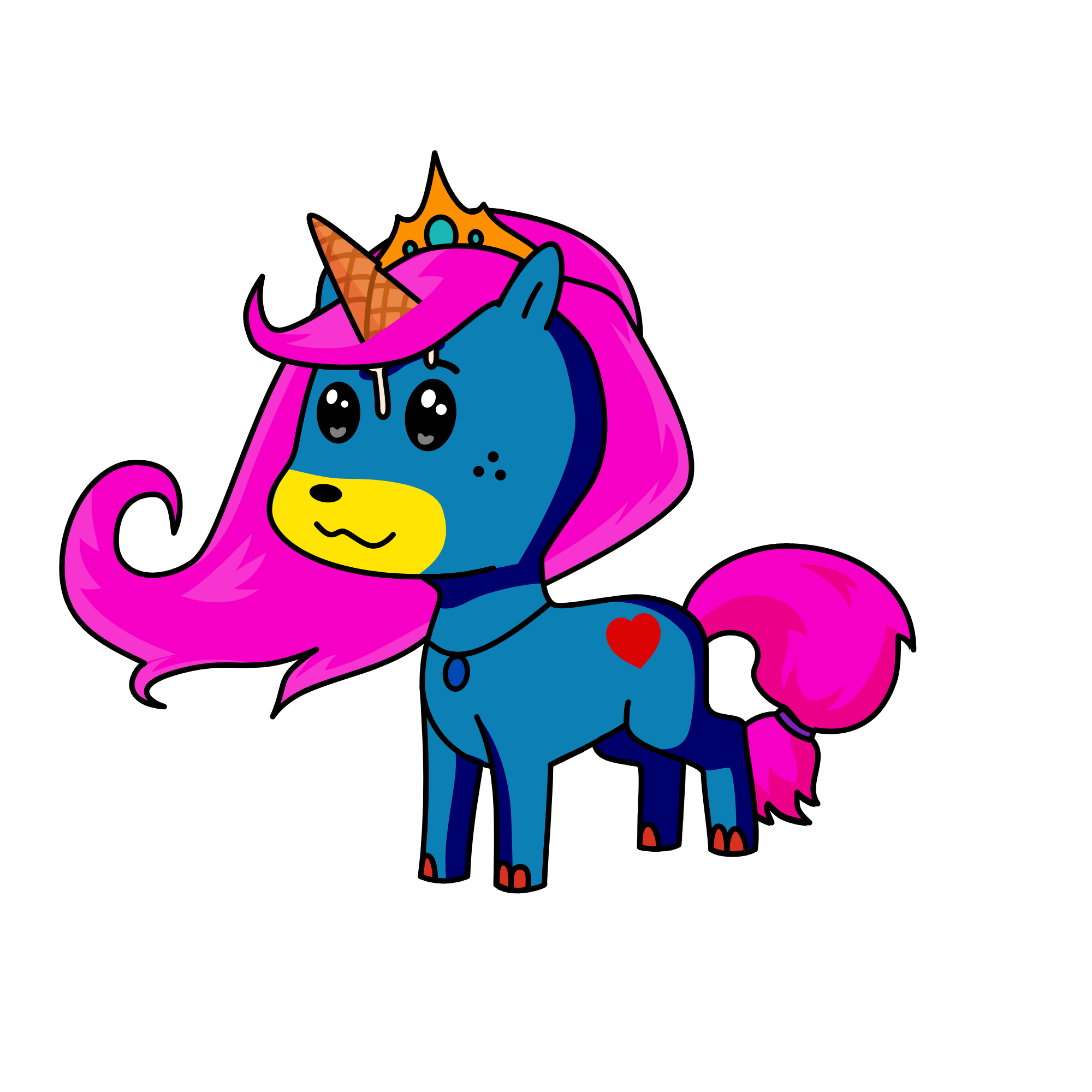 oka, the unicorn