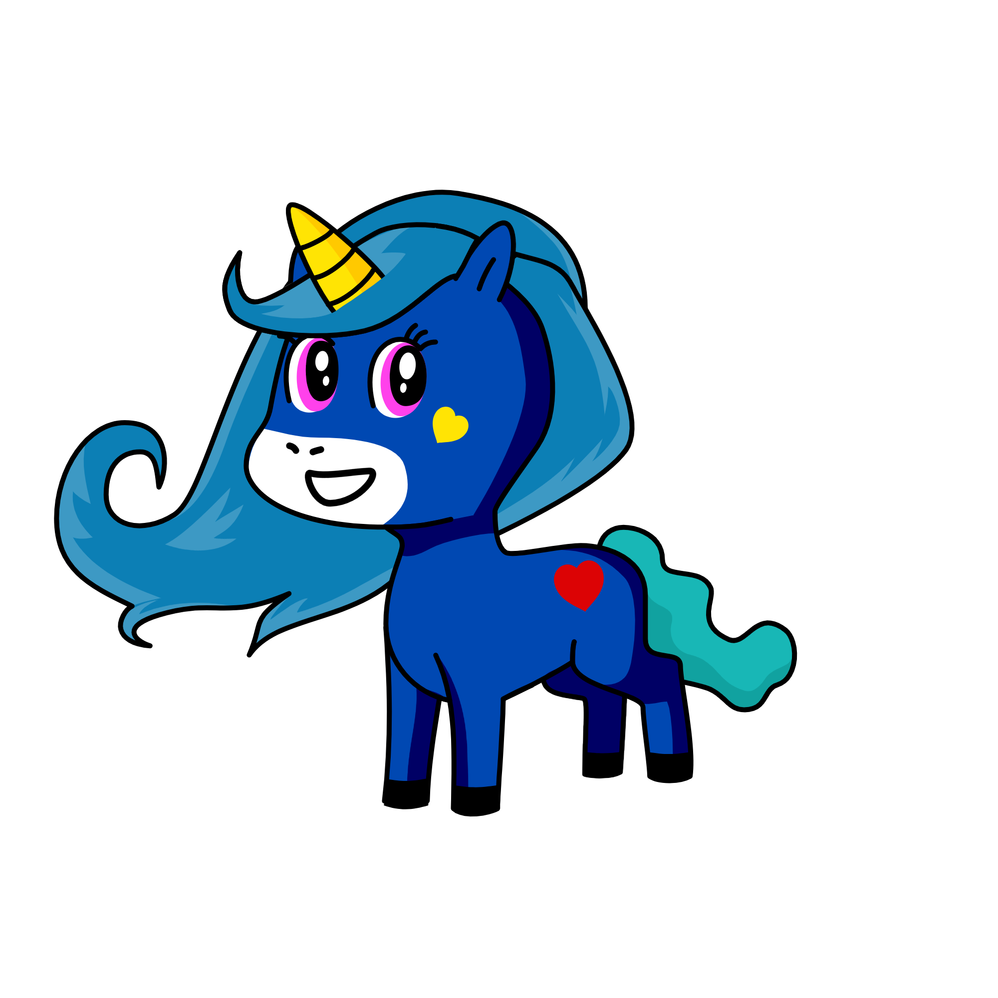 Eve, the unicorn