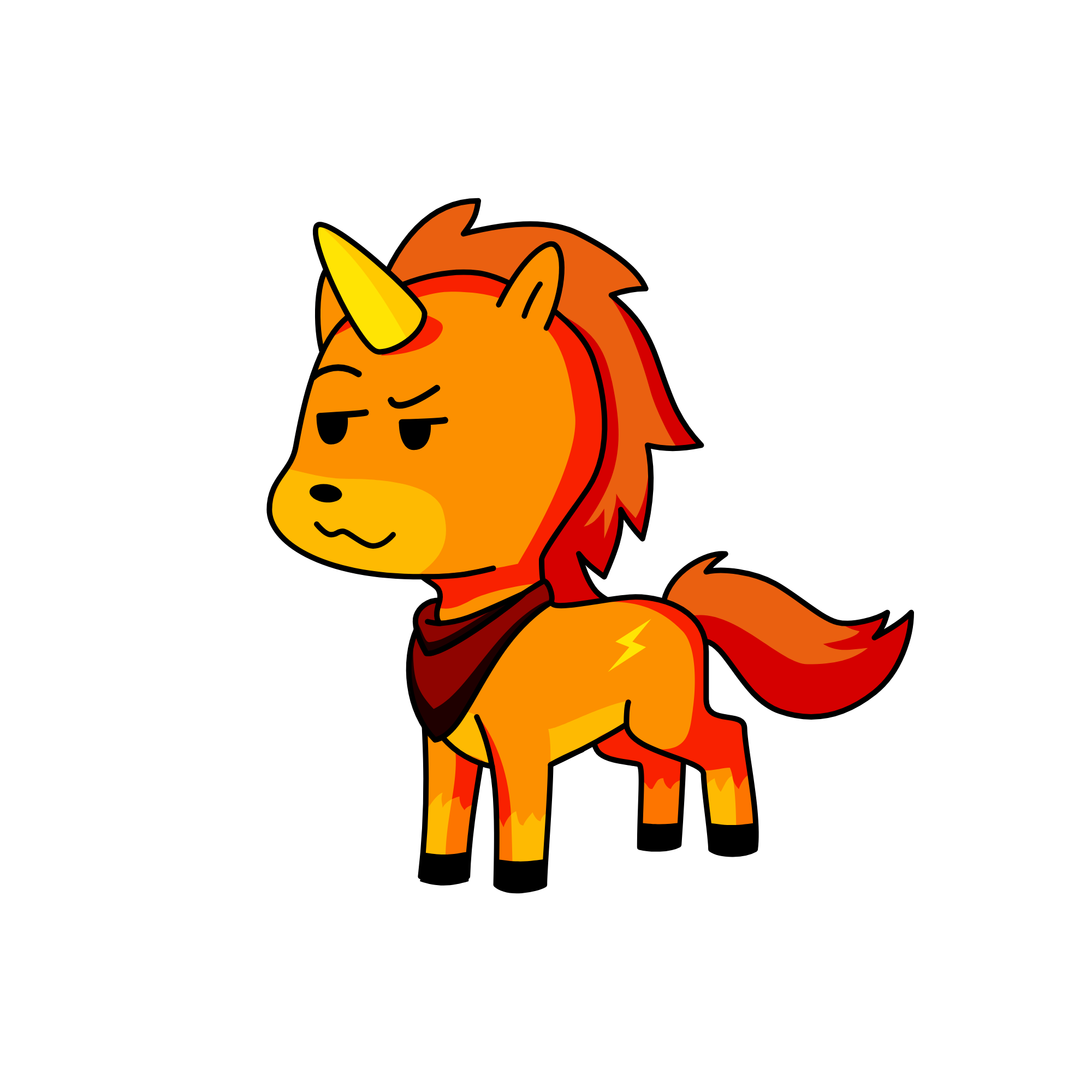 demon, the unicorn