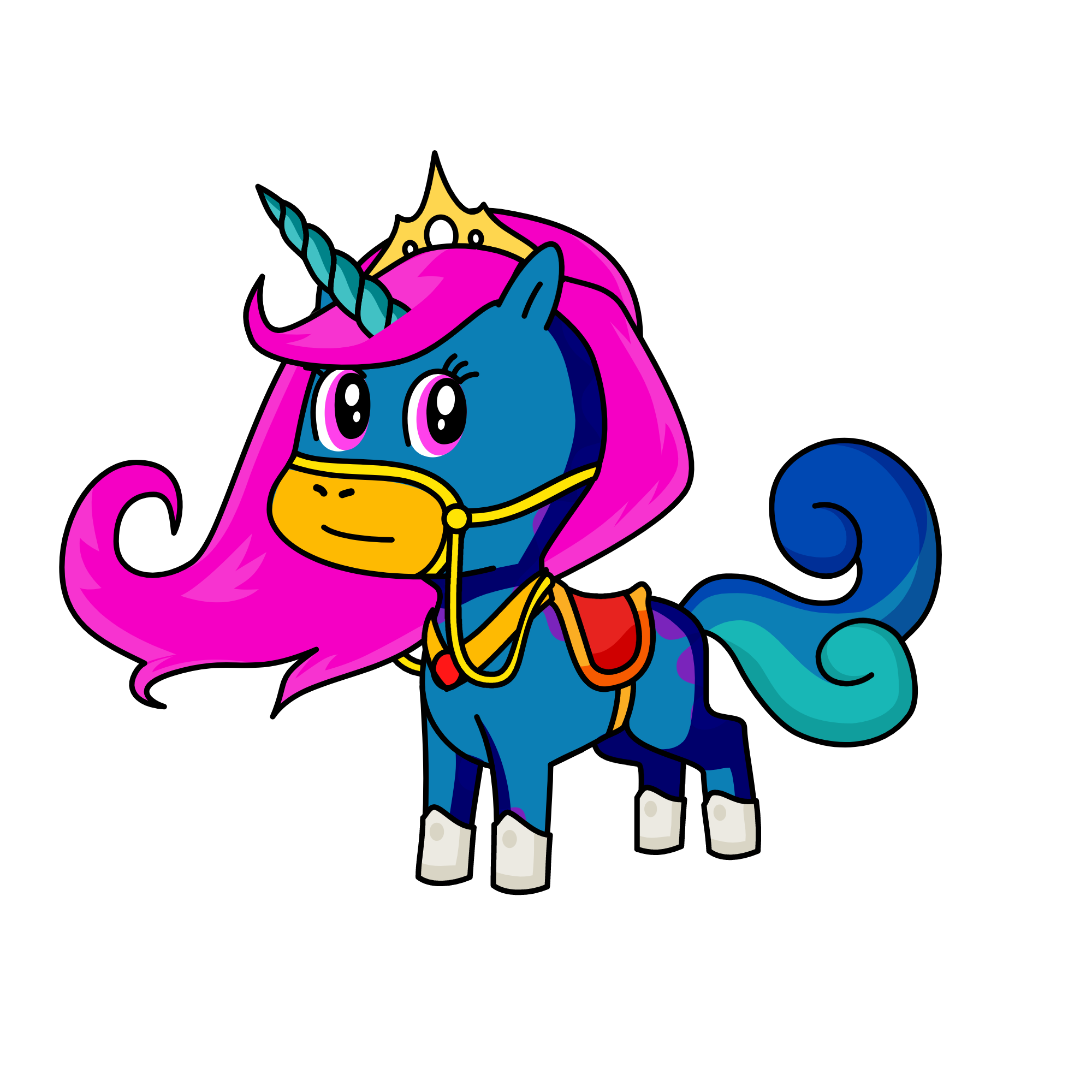 prinsess, the unicorn
