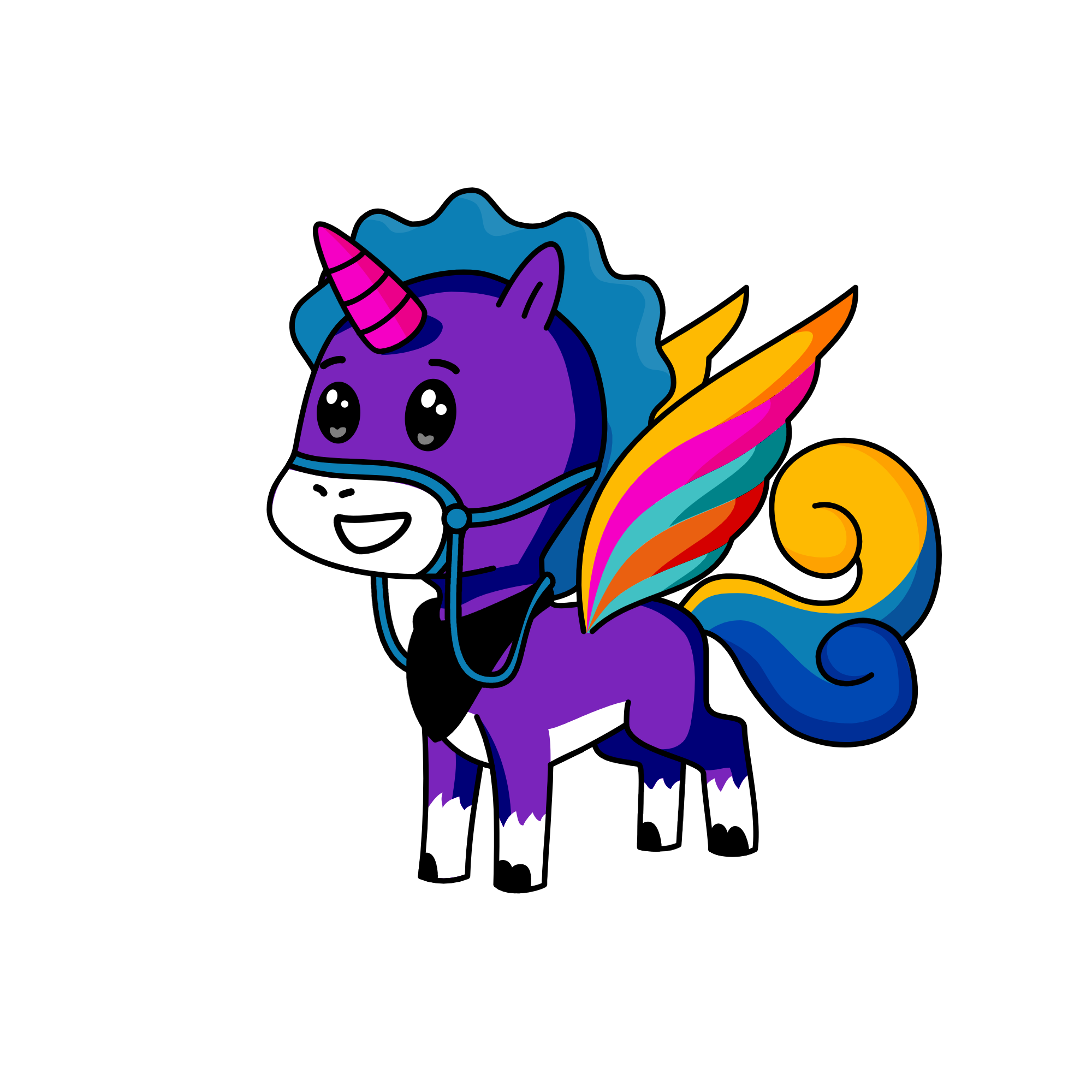Uncomfortable, the unicorn