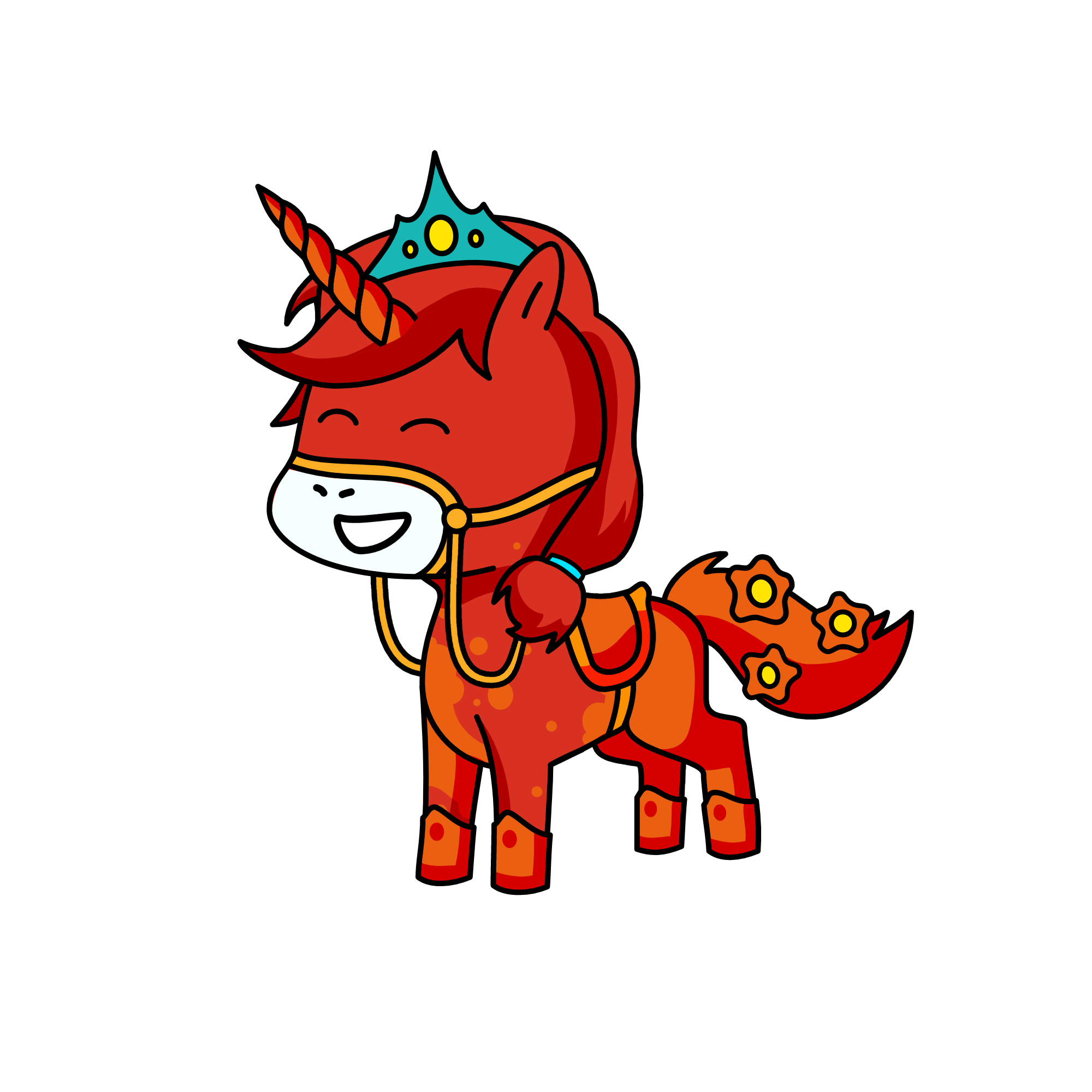 Reddi, the unicorn