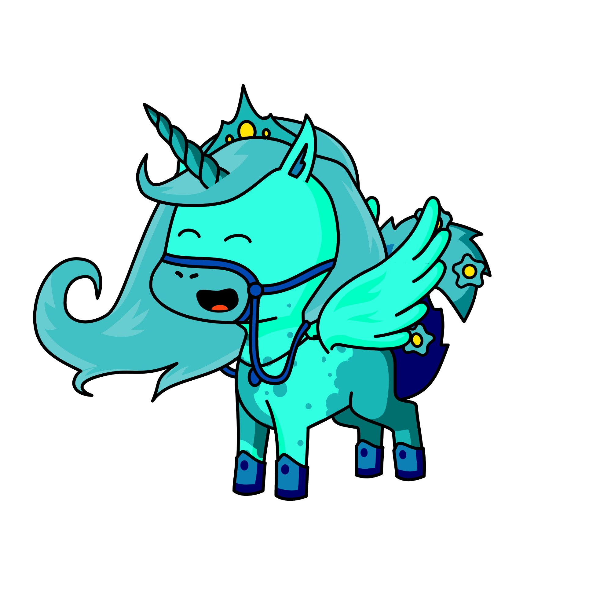 wind cool, the unicorn
