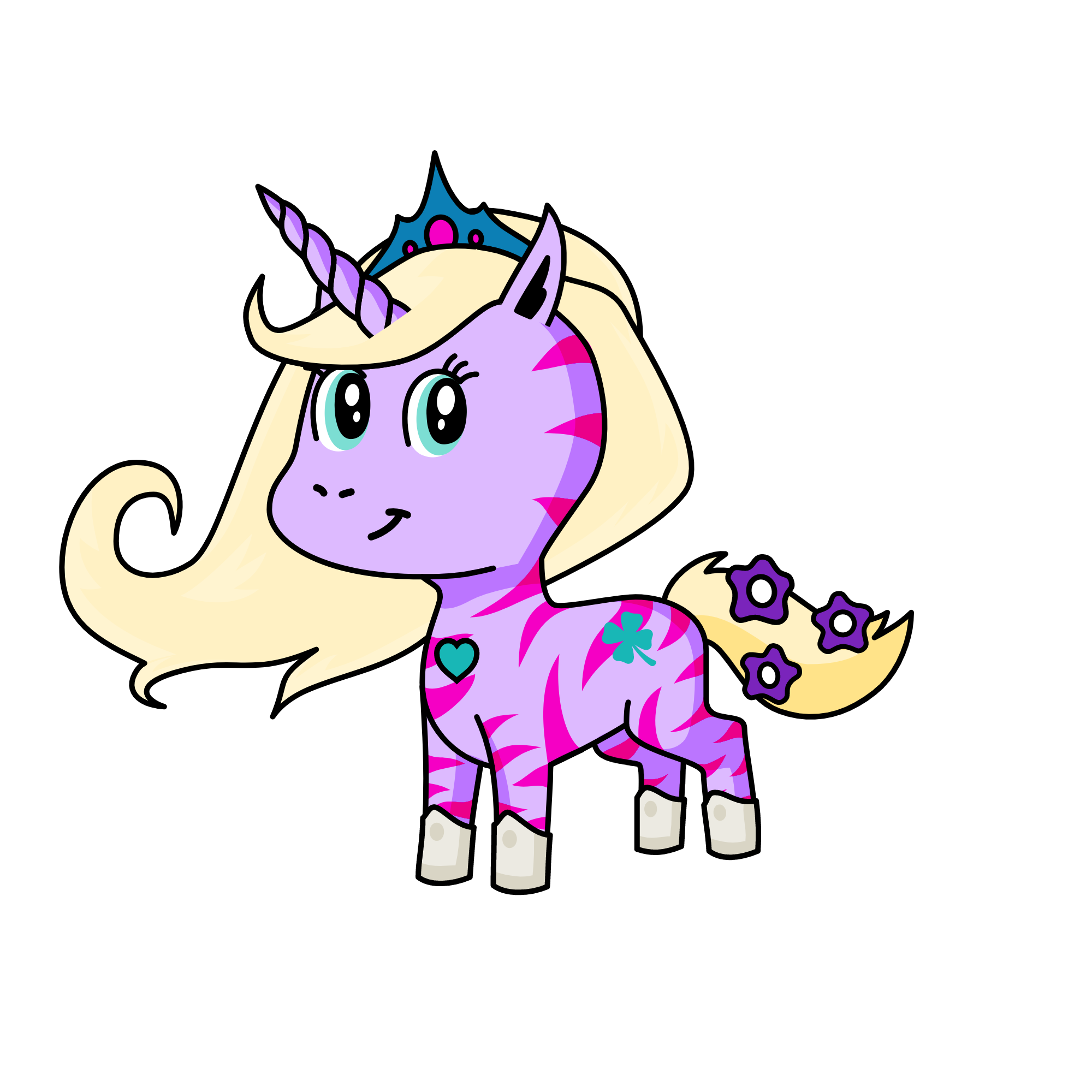 Emily, the unicorn