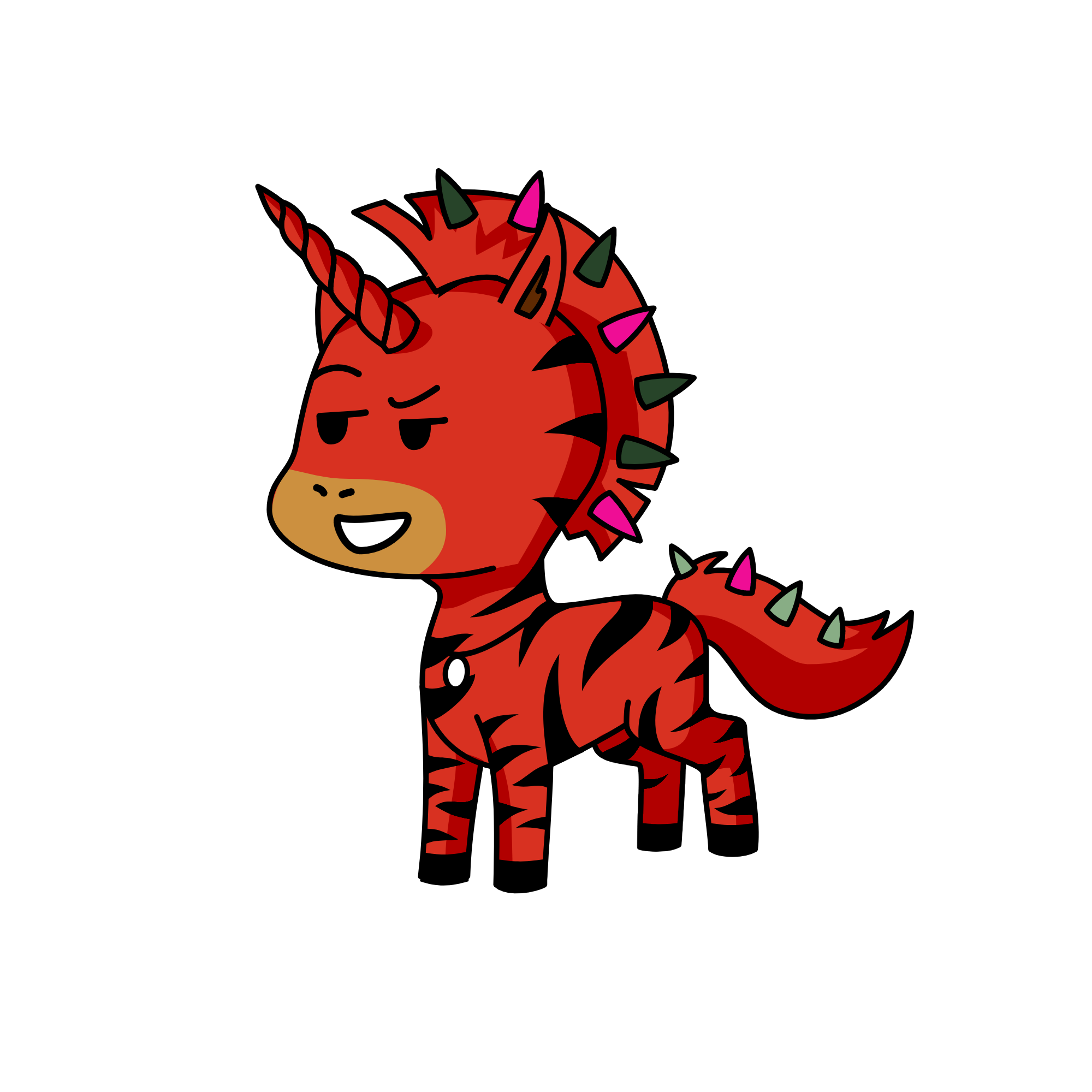 Poo, the unicorn