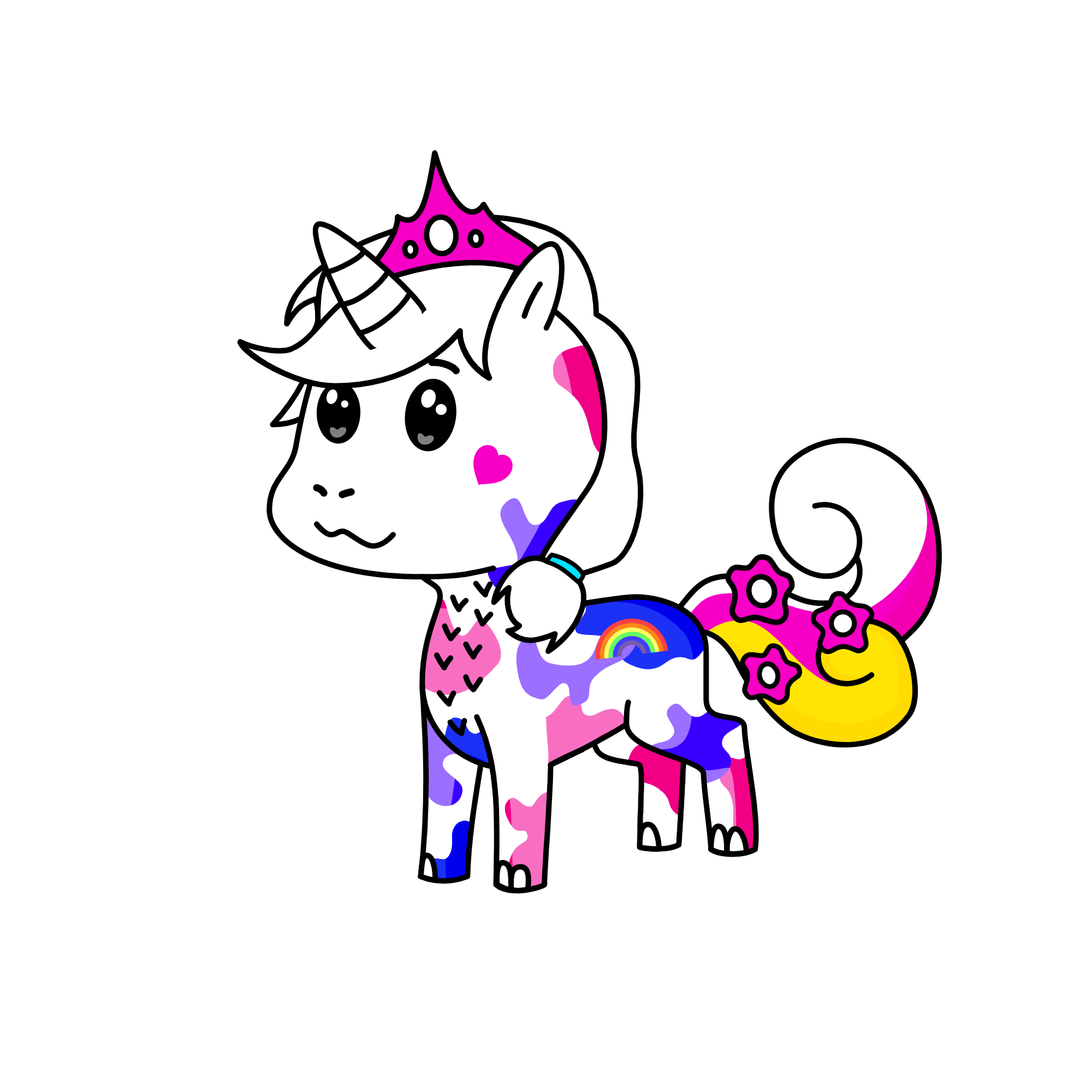 Luna, the unicorn