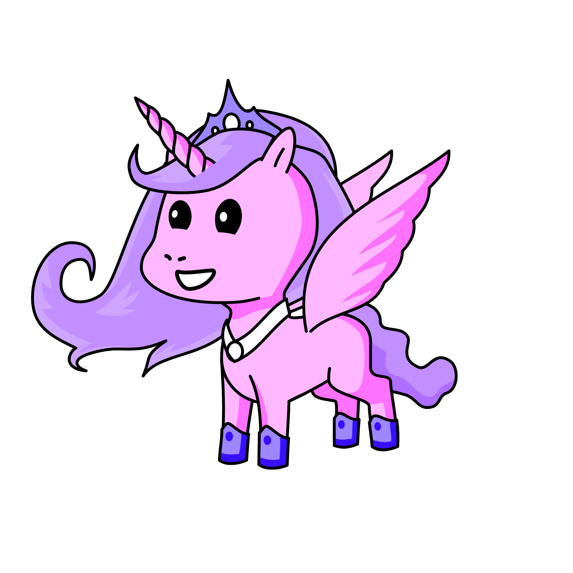 Princess Pinky, the unicorn
